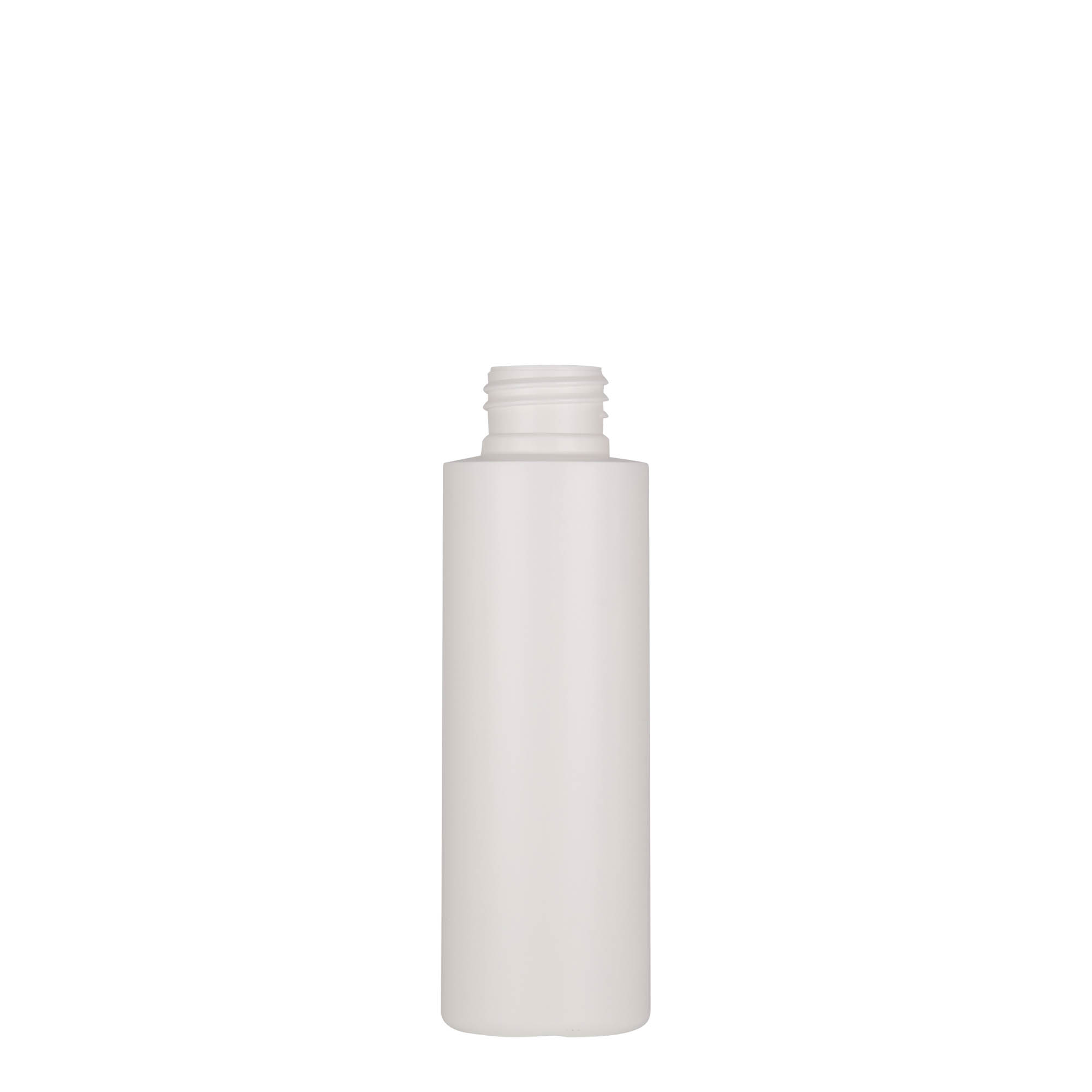 100 ml Kunststoffflasche 'Pipe', Green HDPE, weiß, Mündung: 24/410