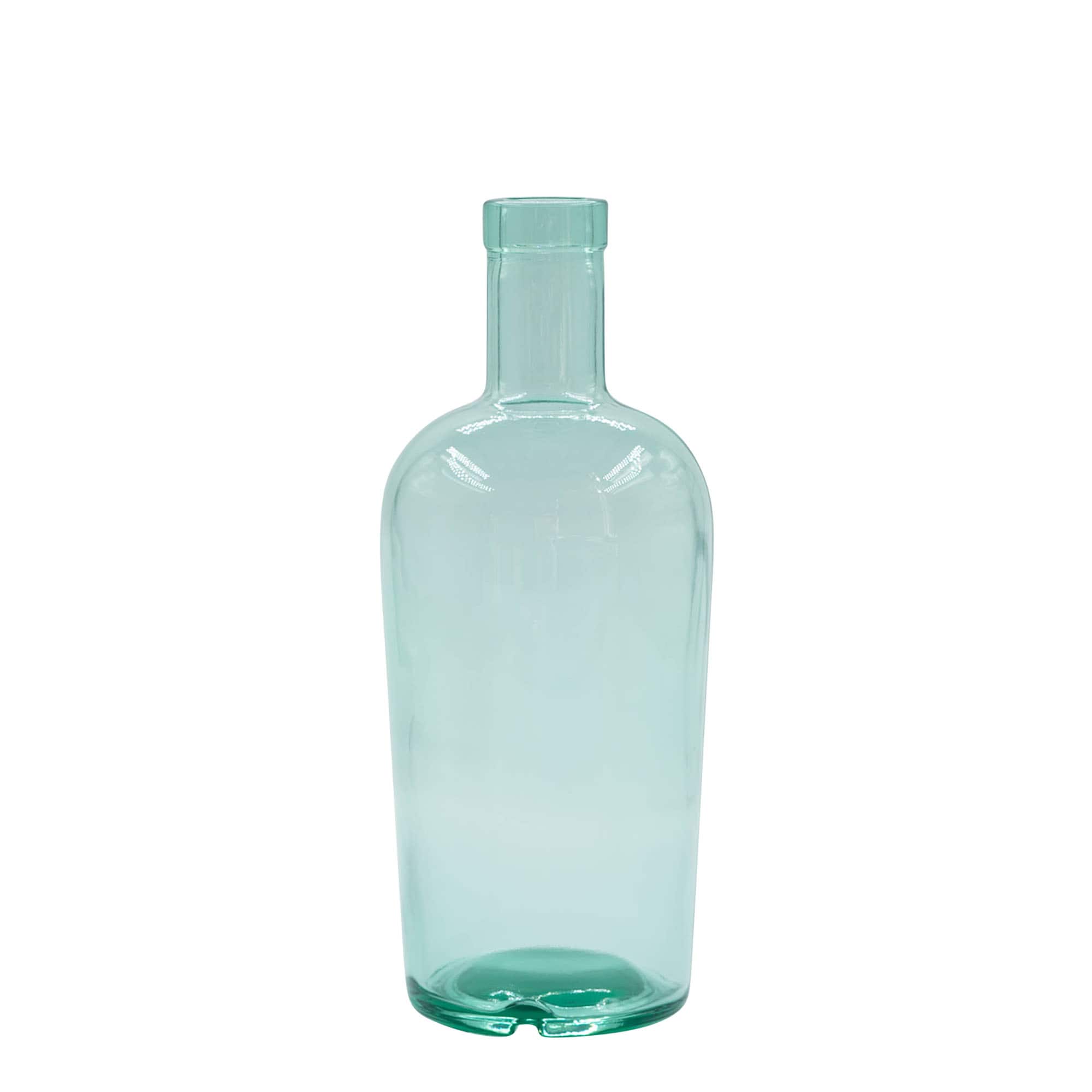 700 ml Glasflasche 'Teo Light', Mündung: Kork 700 ml Glasflasche 'Teo Light', Mündung: Kork