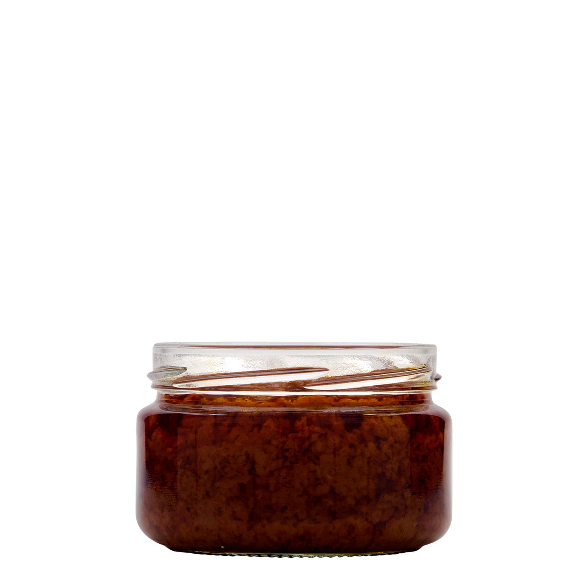 230 ml flaches Rundglas, Mündung: Twist-Off (TO 82) 230 ml flaches Rundglas, Mündung: Twist-Off (TO 82)