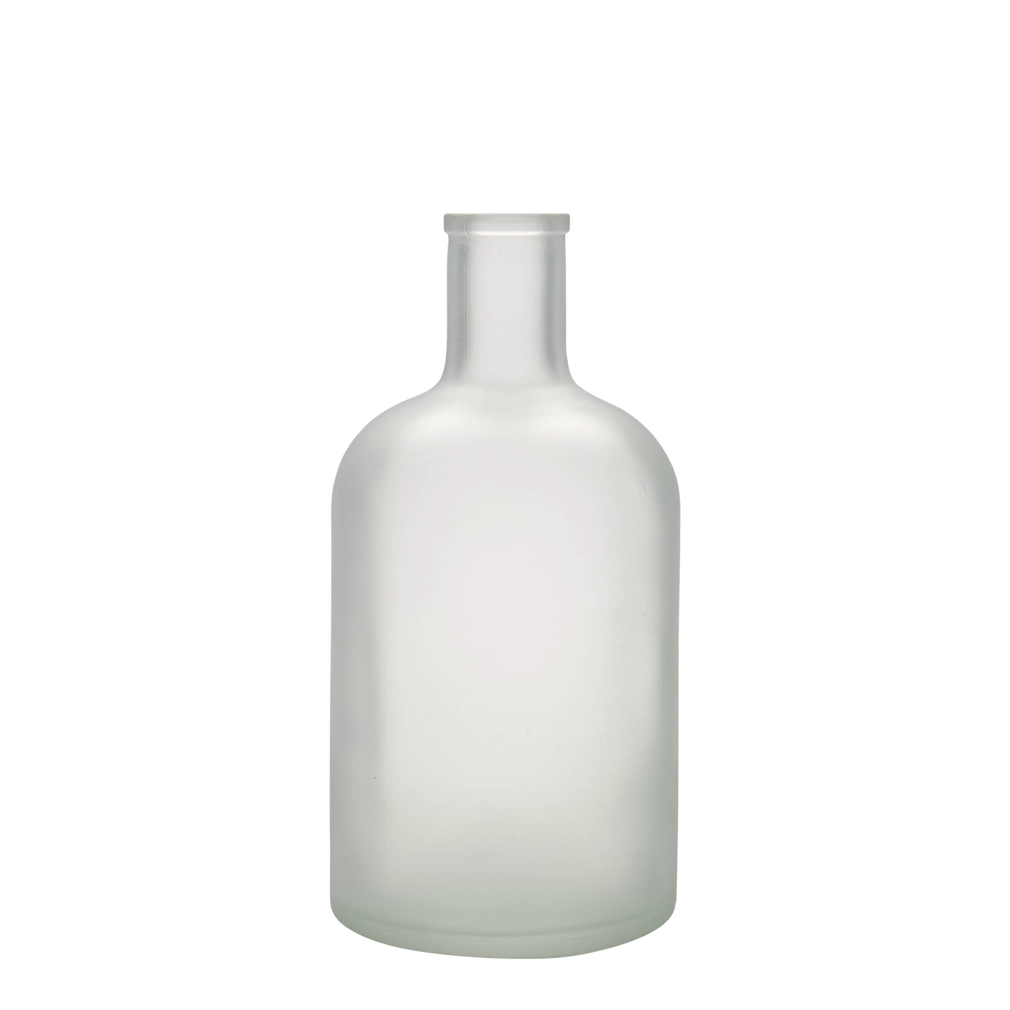 700 ml Glasflasche „Gerardino“, geeist, Mündung: Kork
