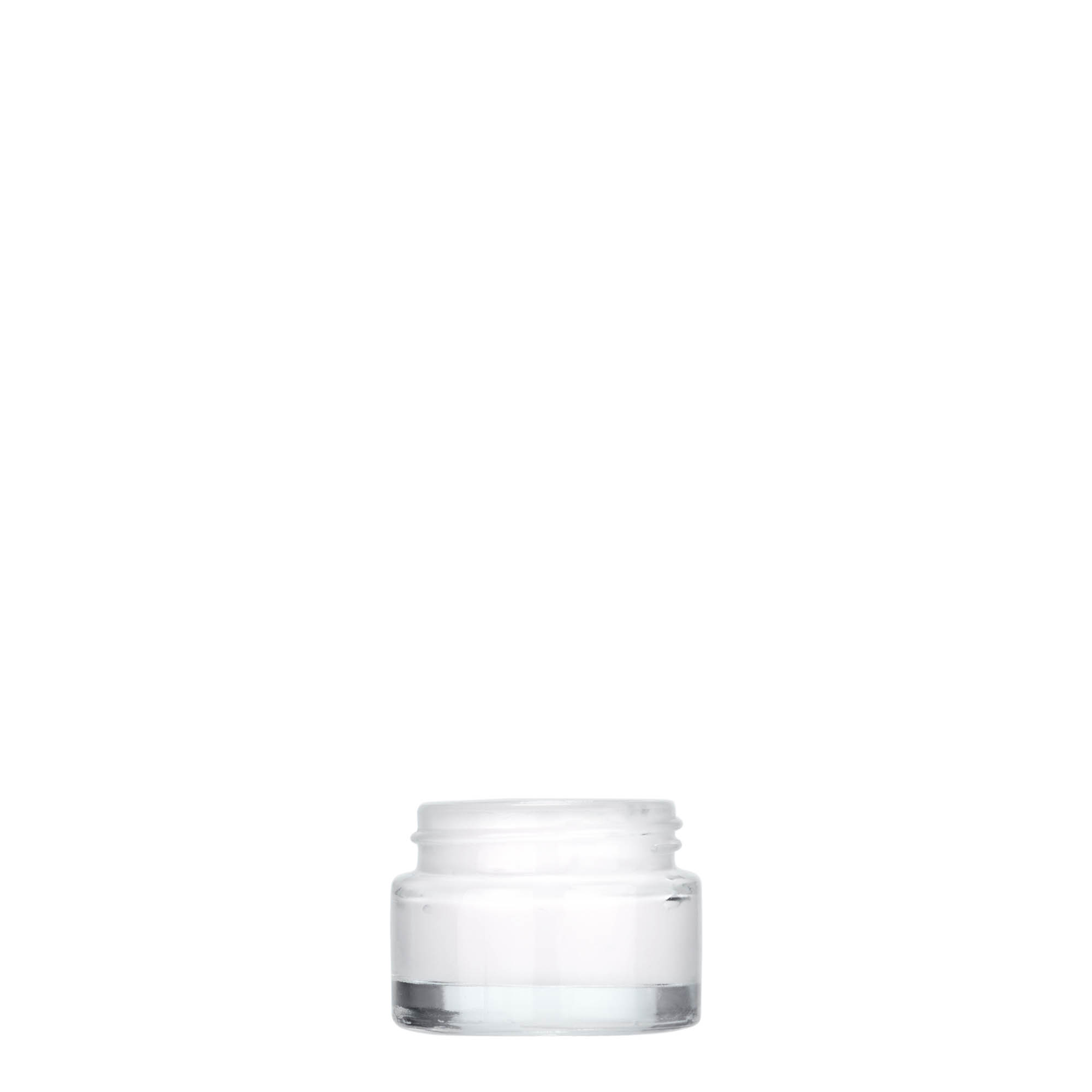 5 ml Tiegel „Beauty“, Glas, Mündung: Schraubverschluss