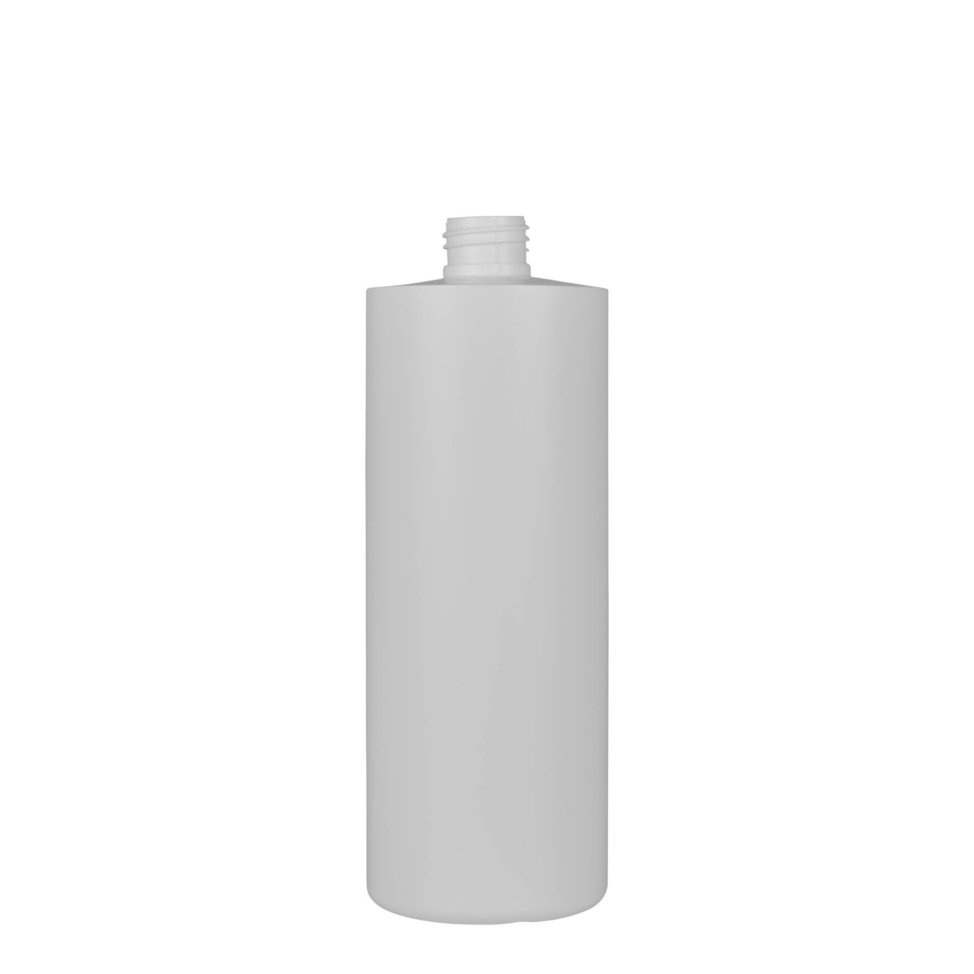 500 ml Kunststoffflasche „Pipe“, Braskem®, weiß, Mündung:  24/410