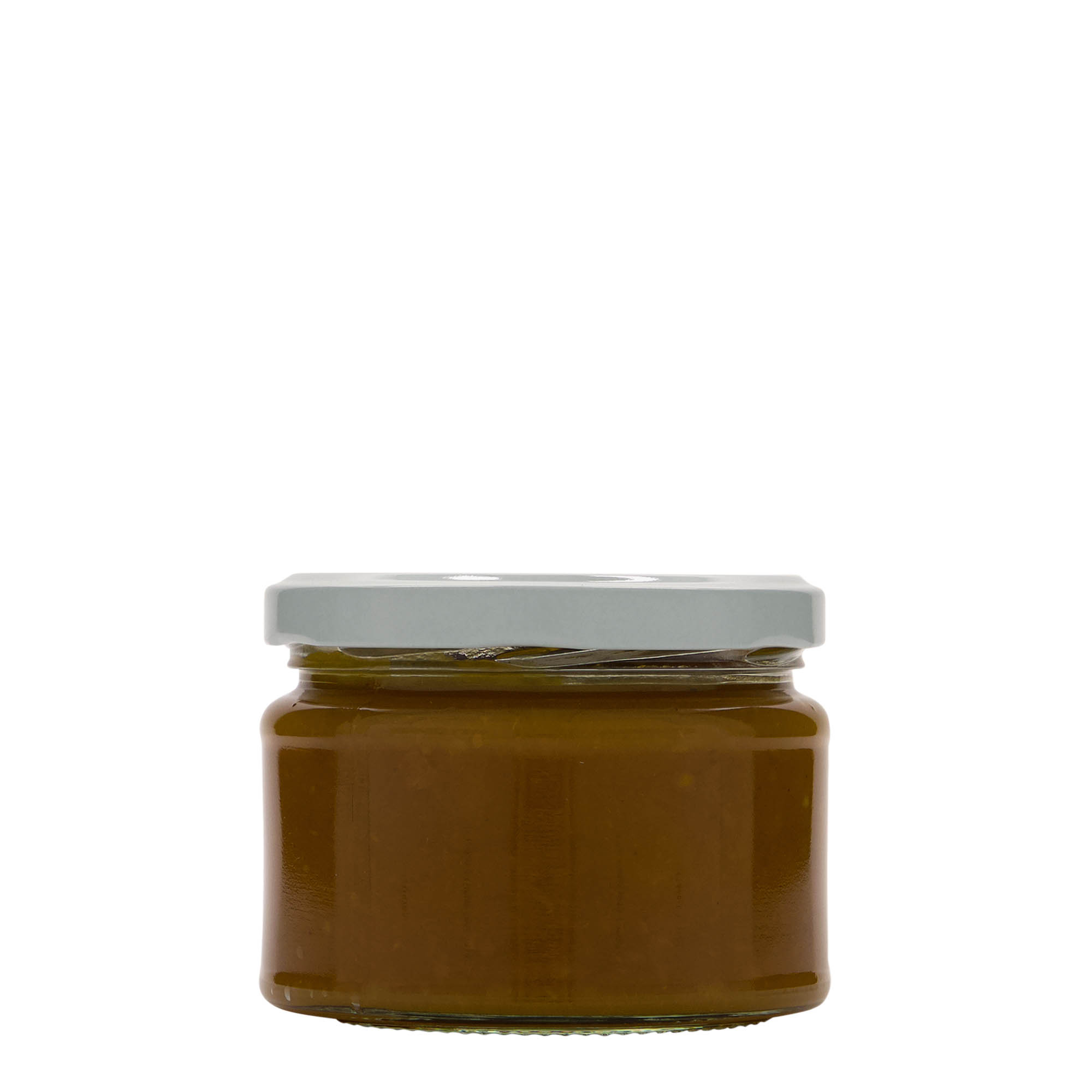 280 ml flaches Rundglas, Mündung: Twist-Off (TO 82) 280 ml flaches Rundglas, Mündung: Twist-Off (TO 82)