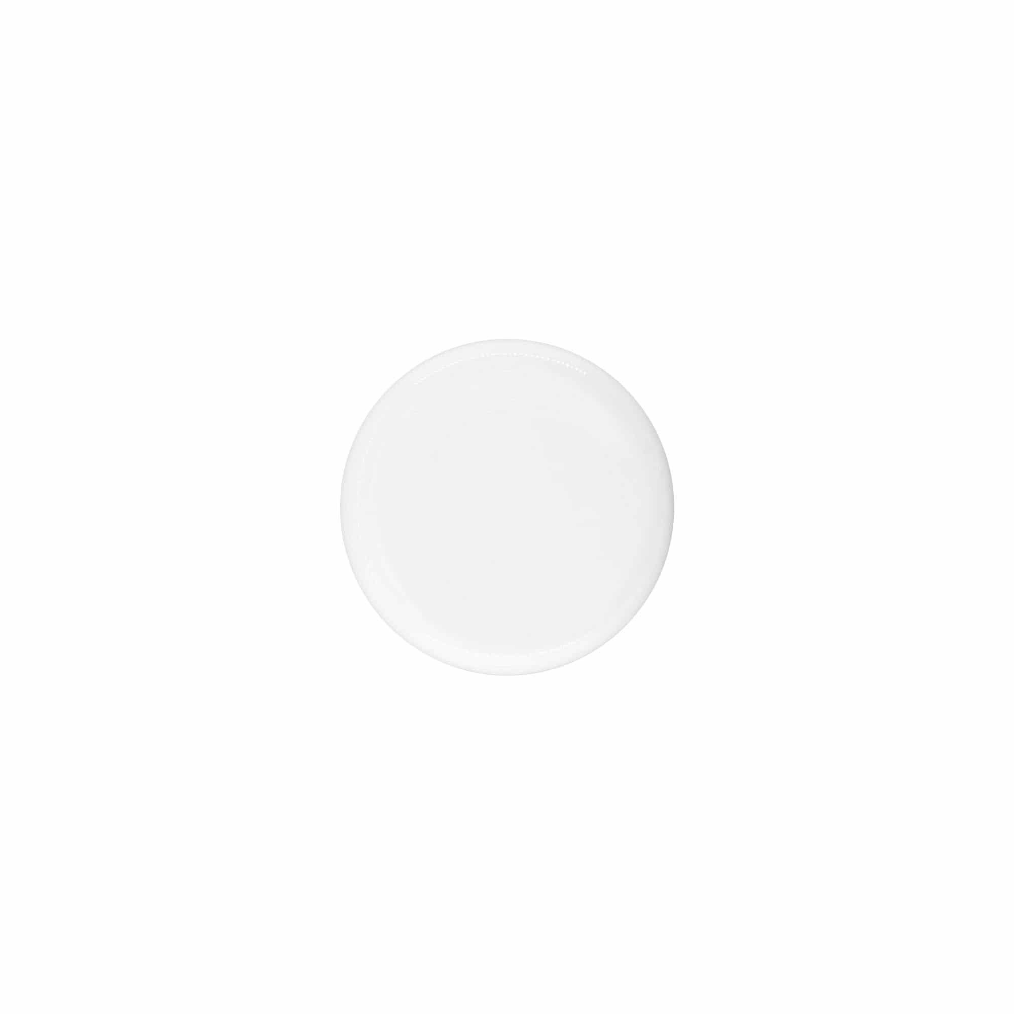 Schraubverschluss für 30 ml „Bianca“, PP-Kunststoff, weiß
