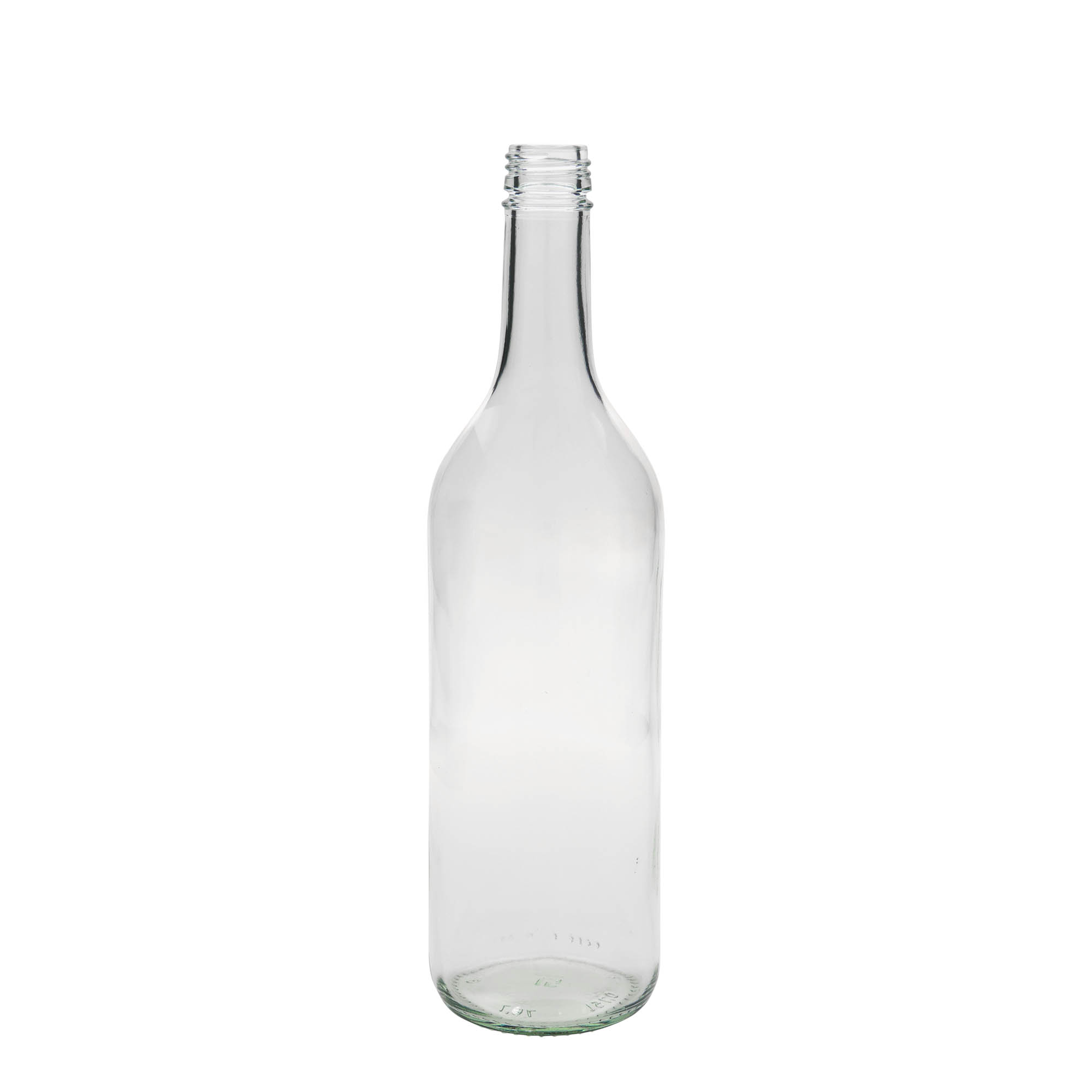 750 ml Glasflasche „Bordeaux“, Mündung: PP 28