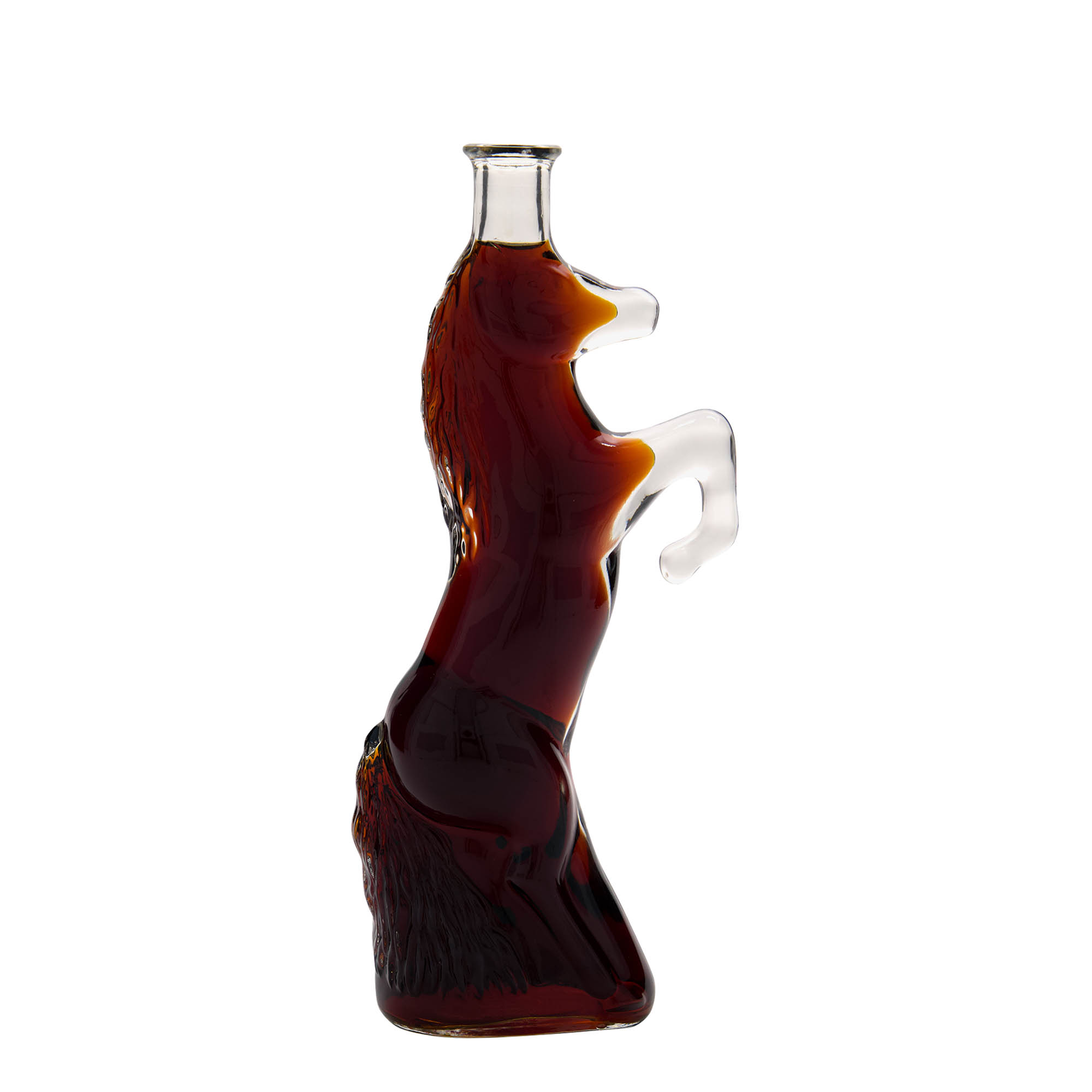 350 ml Glasflasche 'Wild Horse', Mündung: Kork 350 ml Glasflasche 'Wild Horse', Mündung: Kork