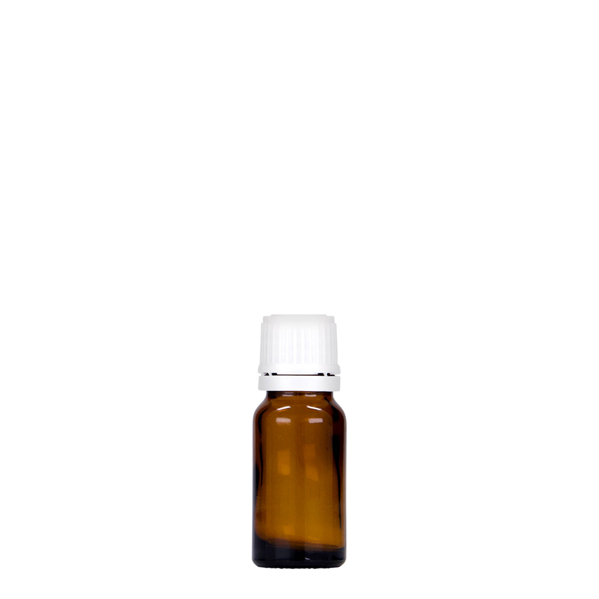10 ml Medizinflasche, Glas, braun, Mündung: DIN 18 10 ml Medizinflasche, Glas, braun, Mündung: DIN 18