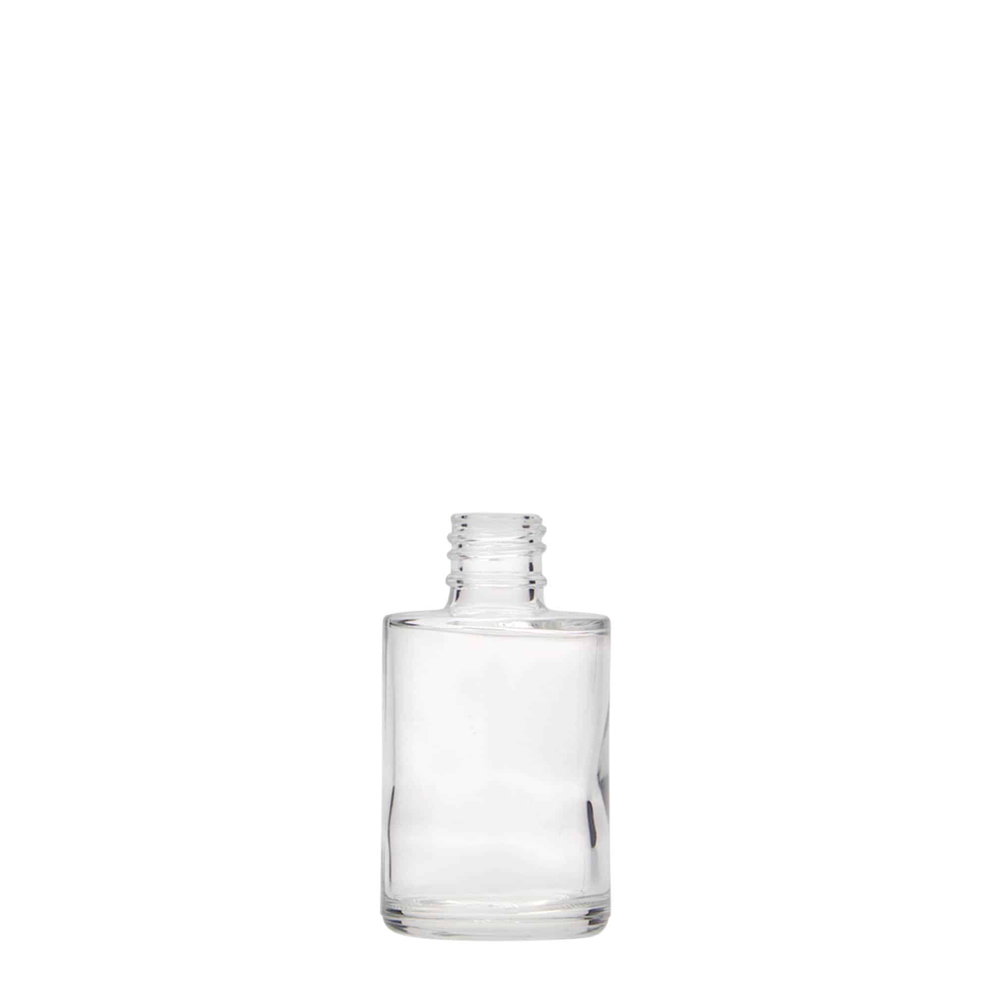 16 ml Nagellackflasche 'London' mit Pinsel, Glas