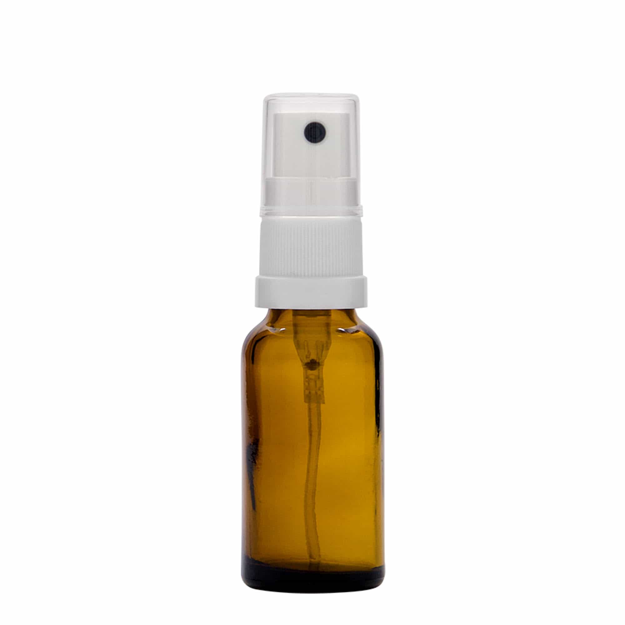 20 ml Sprühflasche Medizin, Glas, braun, Mündung: DIN 18 20 ml Sprühflasche Medizin, Glas, braun, Mündung: DIN 18