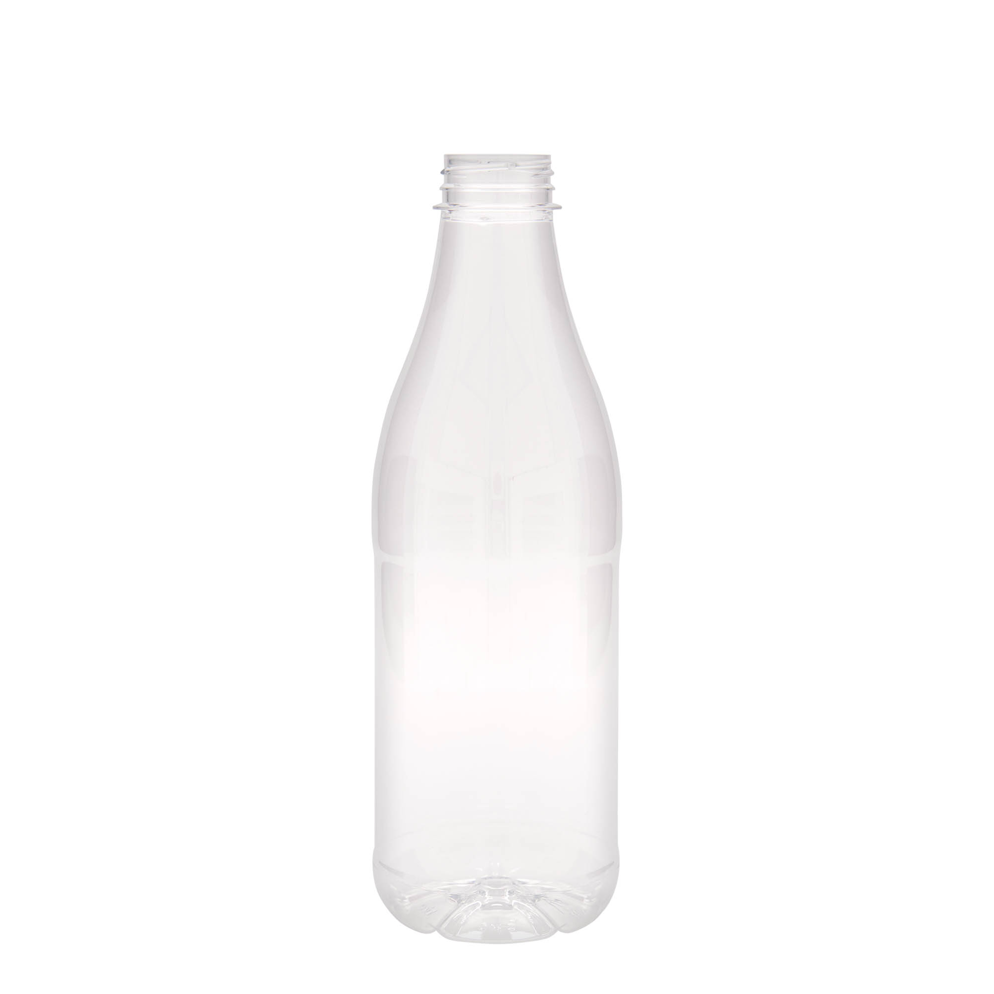 1.000 ml PET-Flasche 'Milk and Juice', Kunststoff, Mündung: 38 mm 1.000 ml PET-Flasche 'Milk and Juice', Kunststoff, Mündung: 38 mm
