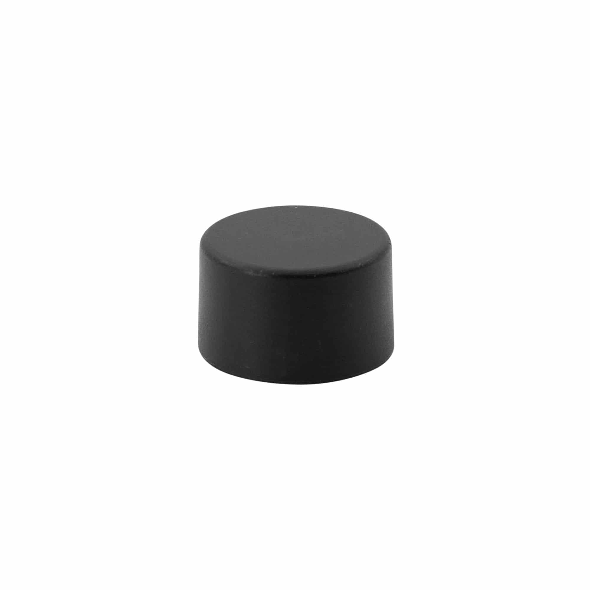 Schraubverschluss, Metall-Kunststoff, schwarz, für Mündung: PP 28 Schraubverschluss, Metall-Kunststoff, schwarz, für Mündung: PP 28