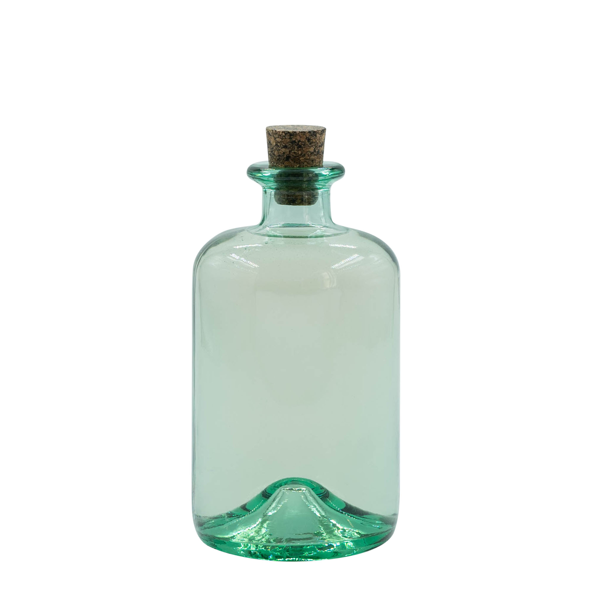 500 ml Glasflasche 'Pharma', Mündung: Kork 500 ml Glasflasche 'Pharma', Mündung: Kork