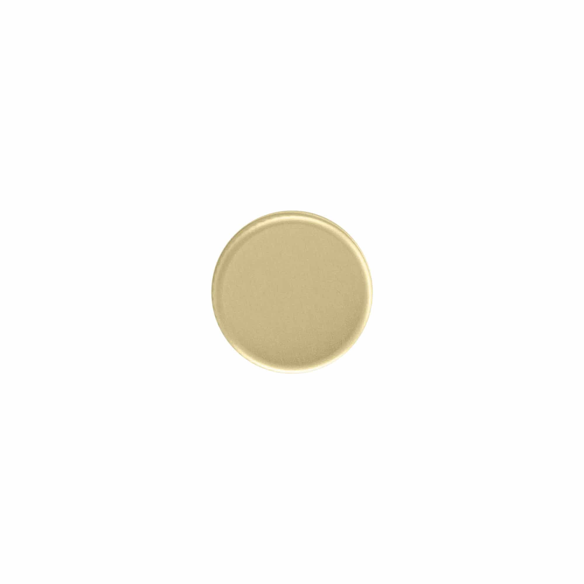 Schraubverschluss, Metall, gold, für Mündung: PP 22 Schraubverschluss, Metall, gold, für Mündung: PP 22