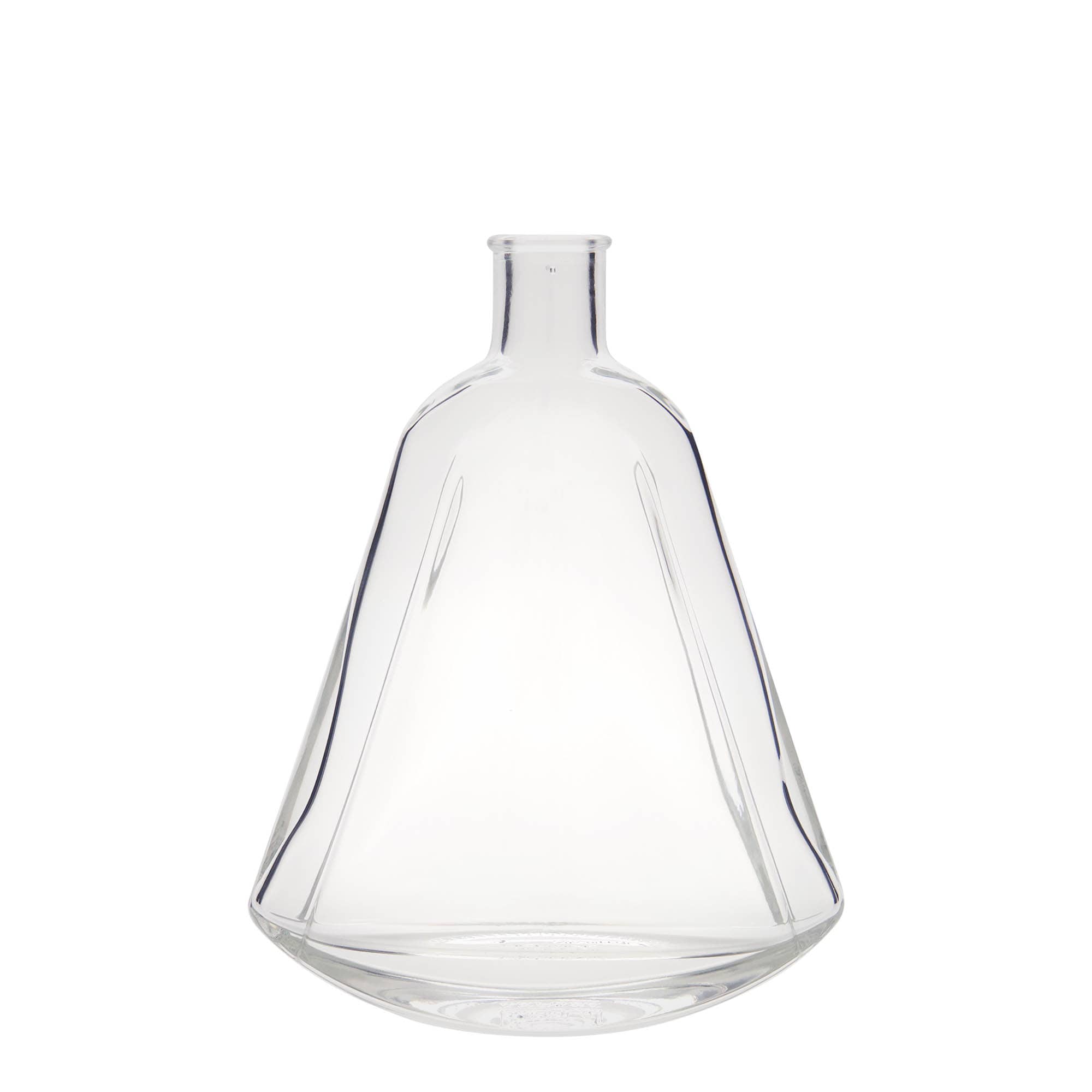350 ml Glasflasche „Maurizio“, oval, Mündung: Kork