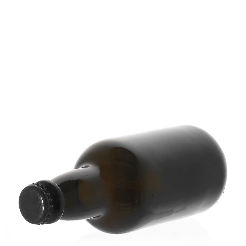 330 ml Bierflasche „Era“, Glas, antikgrün, Mündung: Kronkorken