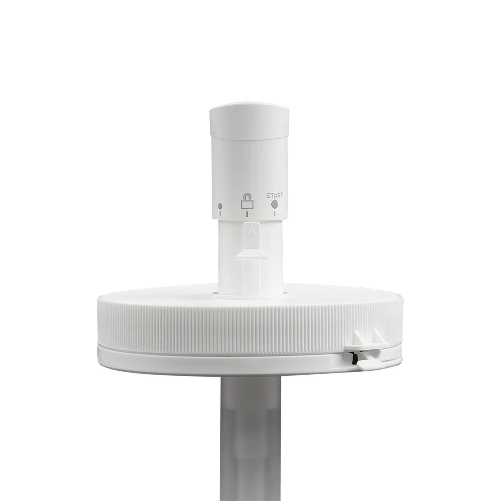 Dispenserpumpe für 1.240 ml „Securibox“, PE-Kunststoff, weiß, für Mündung: Schraubverschluss