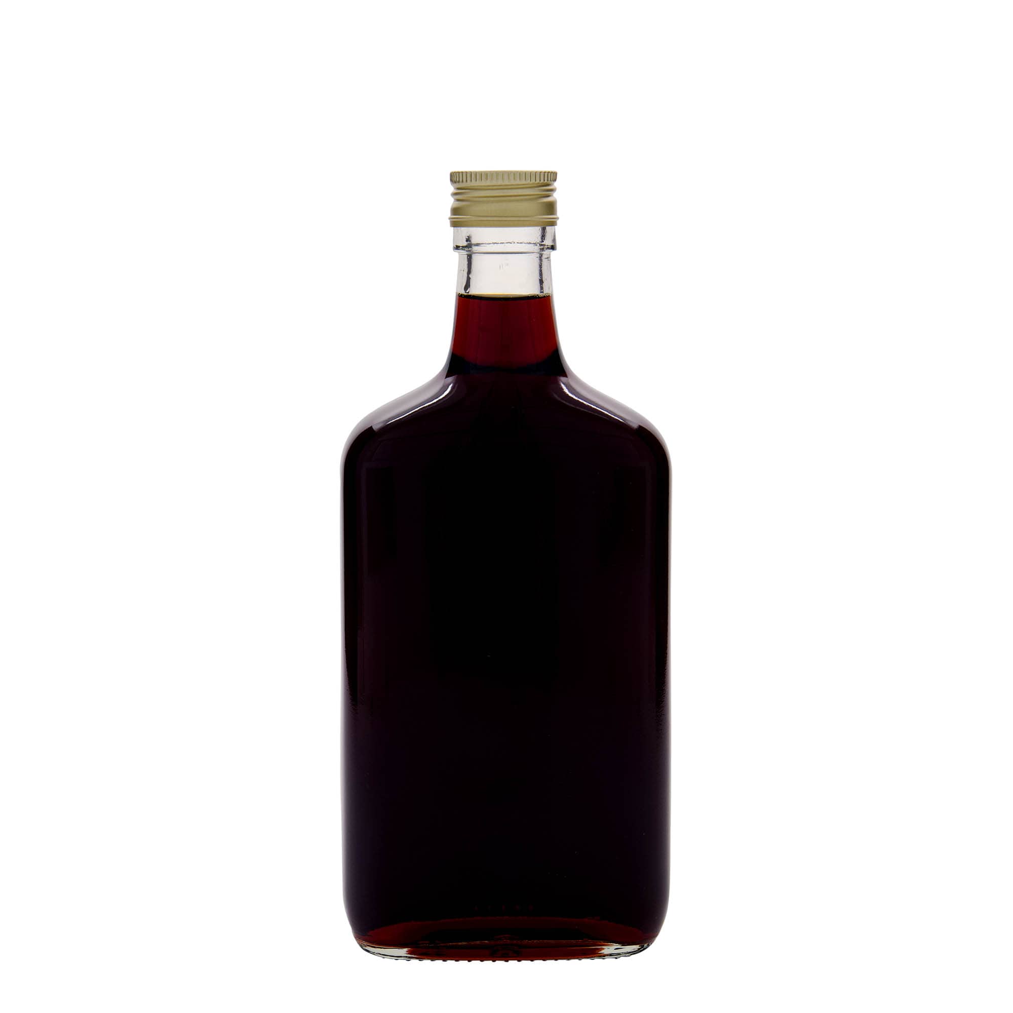 700 ml Glasflasche „Amaretto“, rechteckig, Mündung: PP 31,5