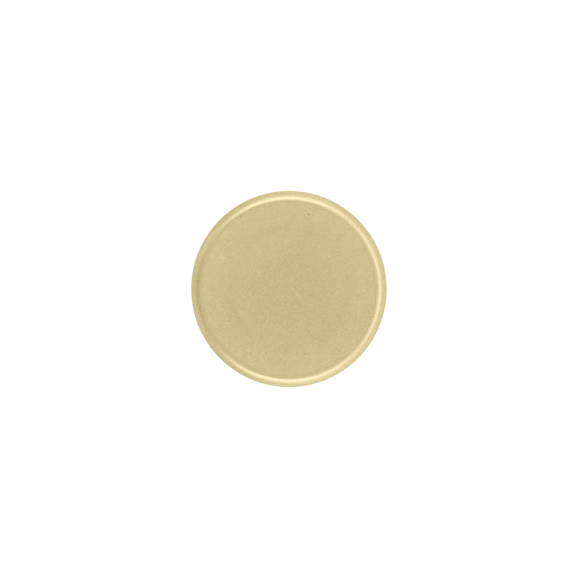 Griffkorken 19 mm, Kunststoff, gold, für Mündung: Kork