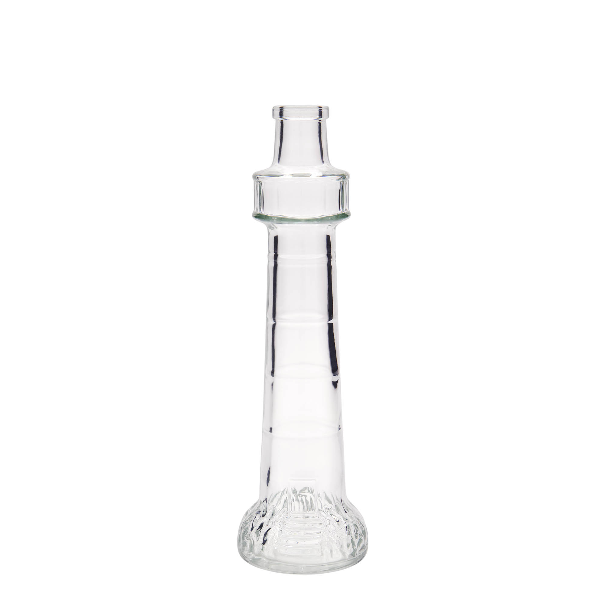 200 ml Glasflasche 'Leuchtturm', Mündung: Kork 200 ml Glasflasche 'Leuchtturm', Mündung: Kork