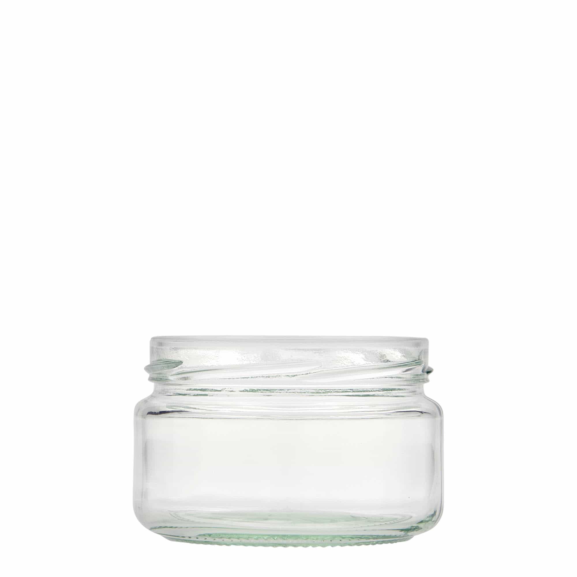 230 ml flaches Rundglas, Mündung: Twist-Off (TO 82)