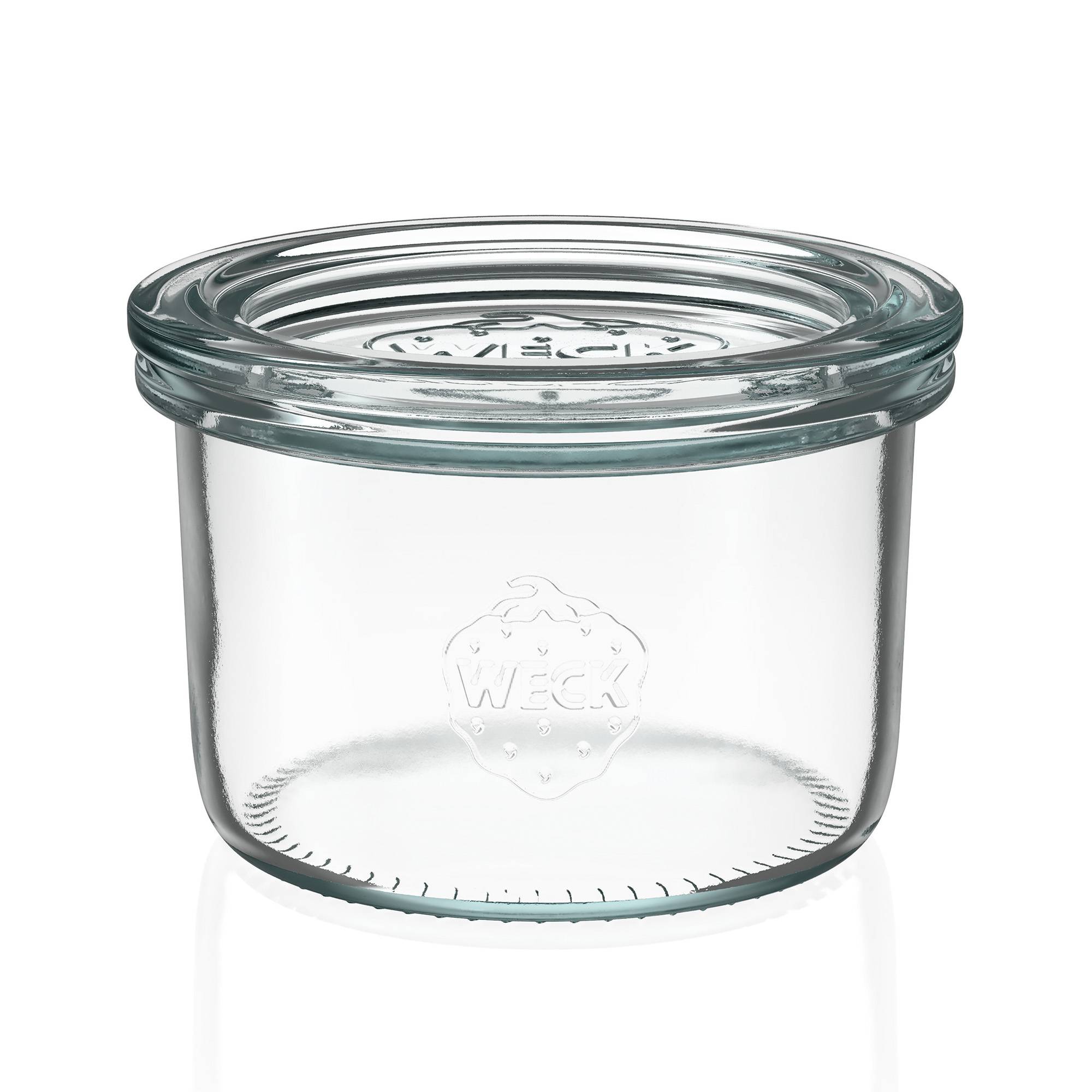 12x 200 ml WECK-Sturzglas mit Glasdeckel RR 80