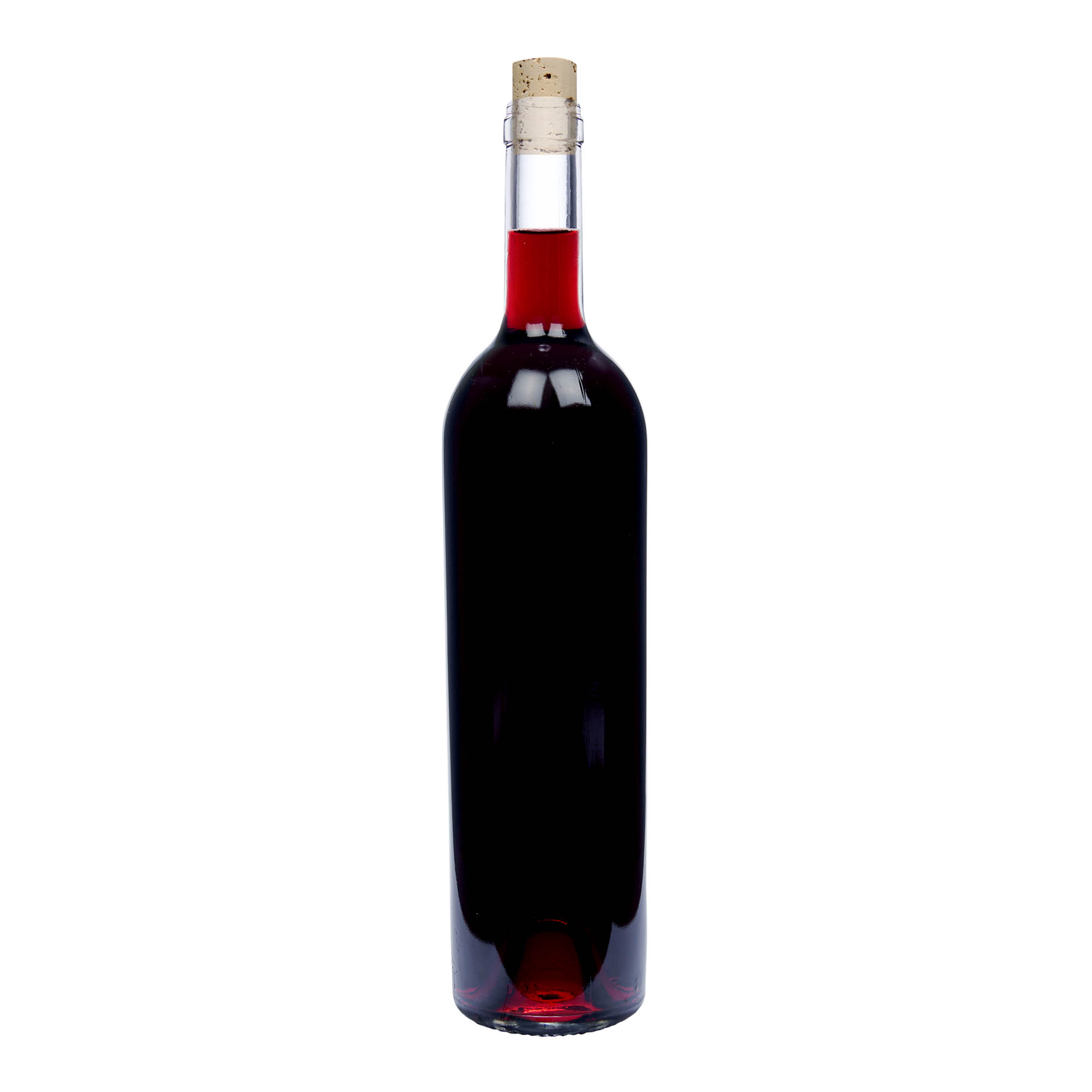 750 ml Weinflasche „Liberty“, Mündung: Kork