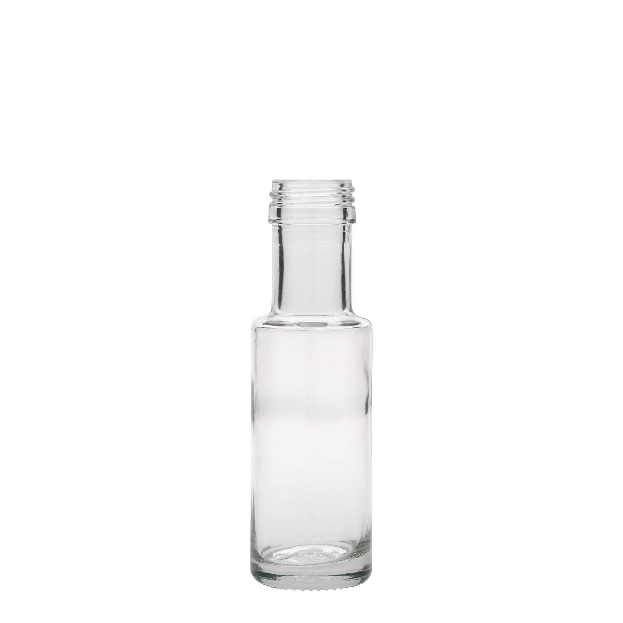 100 ml Glasflasche 'Dorica', Mündung: PP 31,5 100 ml Glasflasche 'Dorica', Mündung: PP 31,5