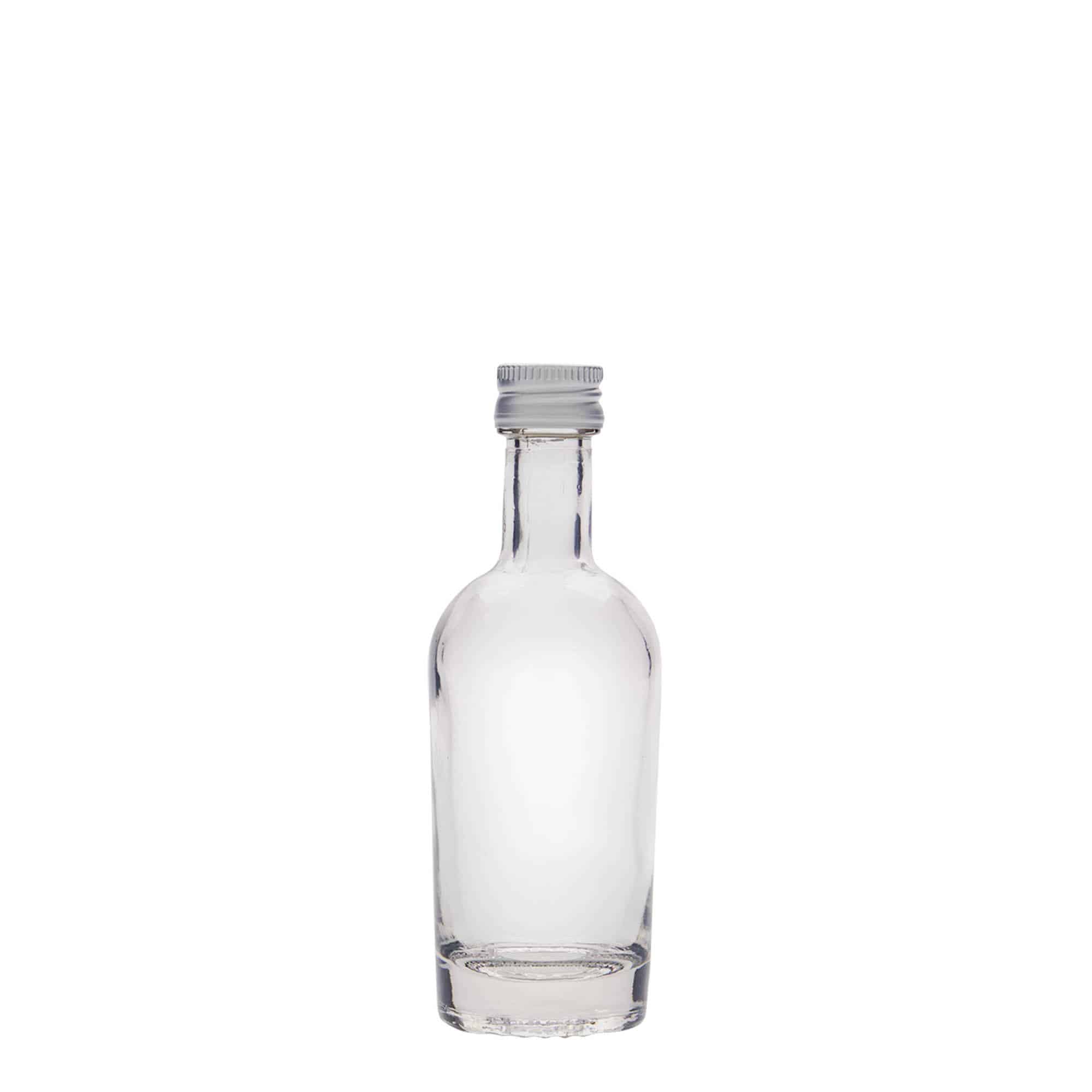 50 ml Glasflasche „Pepe“, Mündung: PP 18