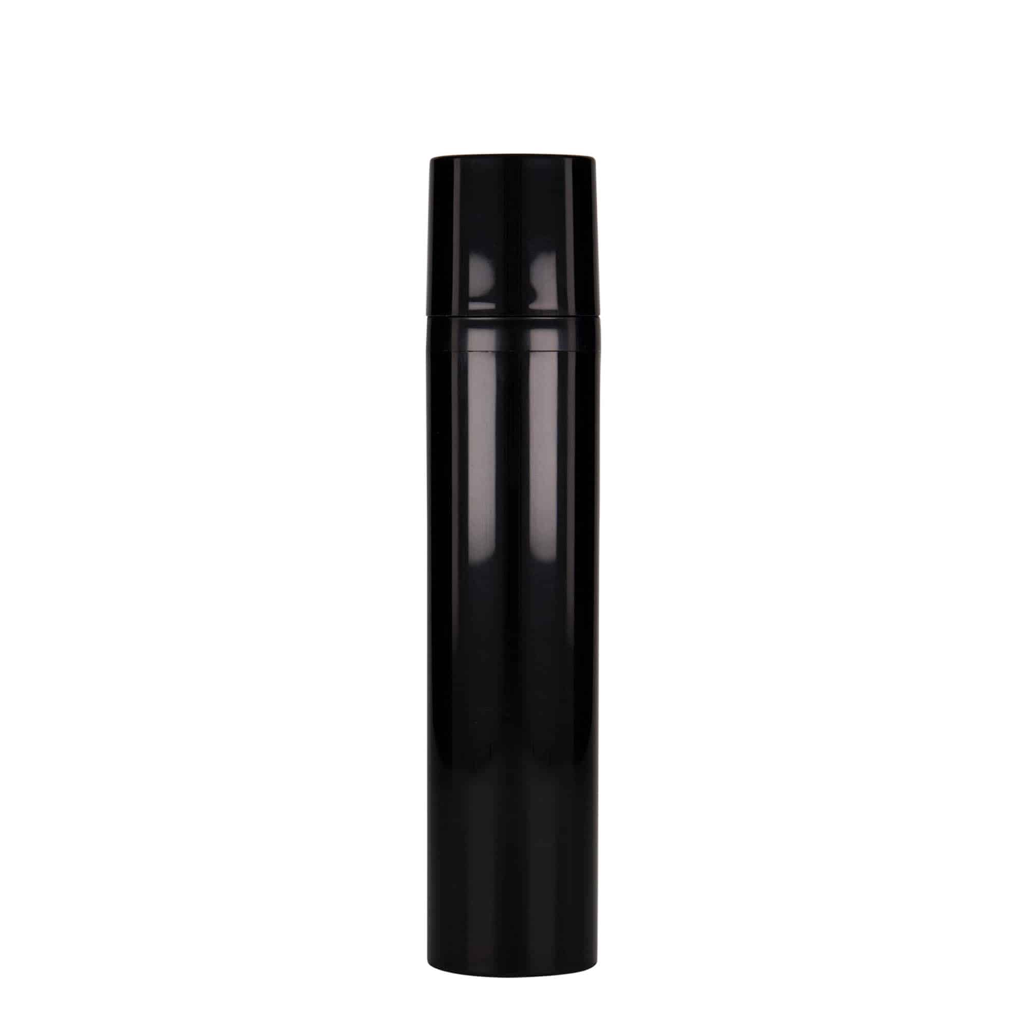 100 ml Airless Dispenser „Mezzo“, PP-Kunststoff, schwarz