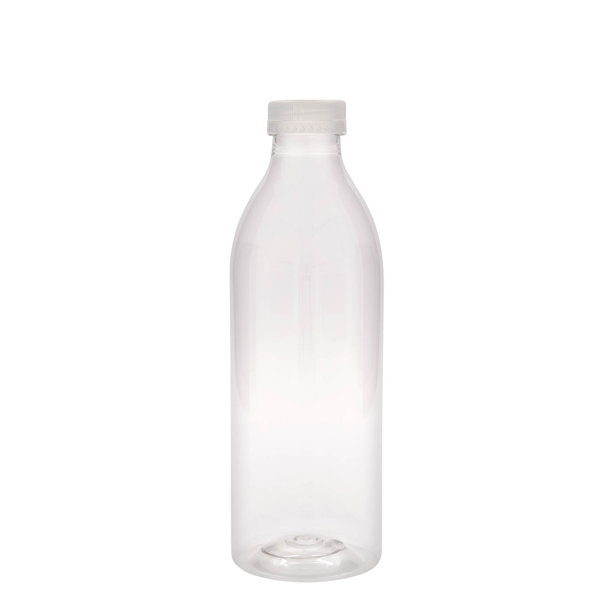 1.000 ml PET-Flasche Standard, Kunststoff, Mündung: 38 mm