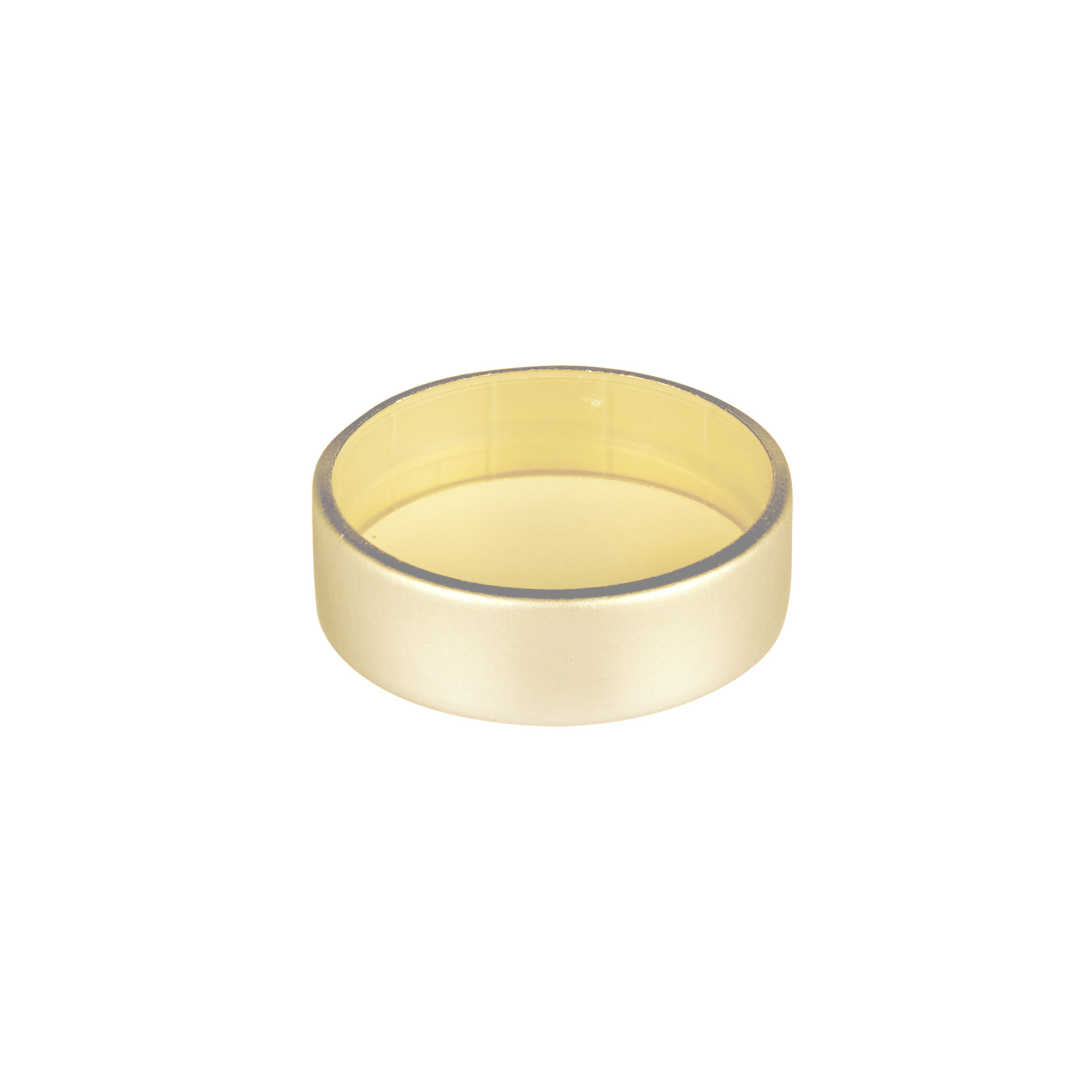 Schraubverschluss, Metall, gold, für Mündung: GPI 33/400