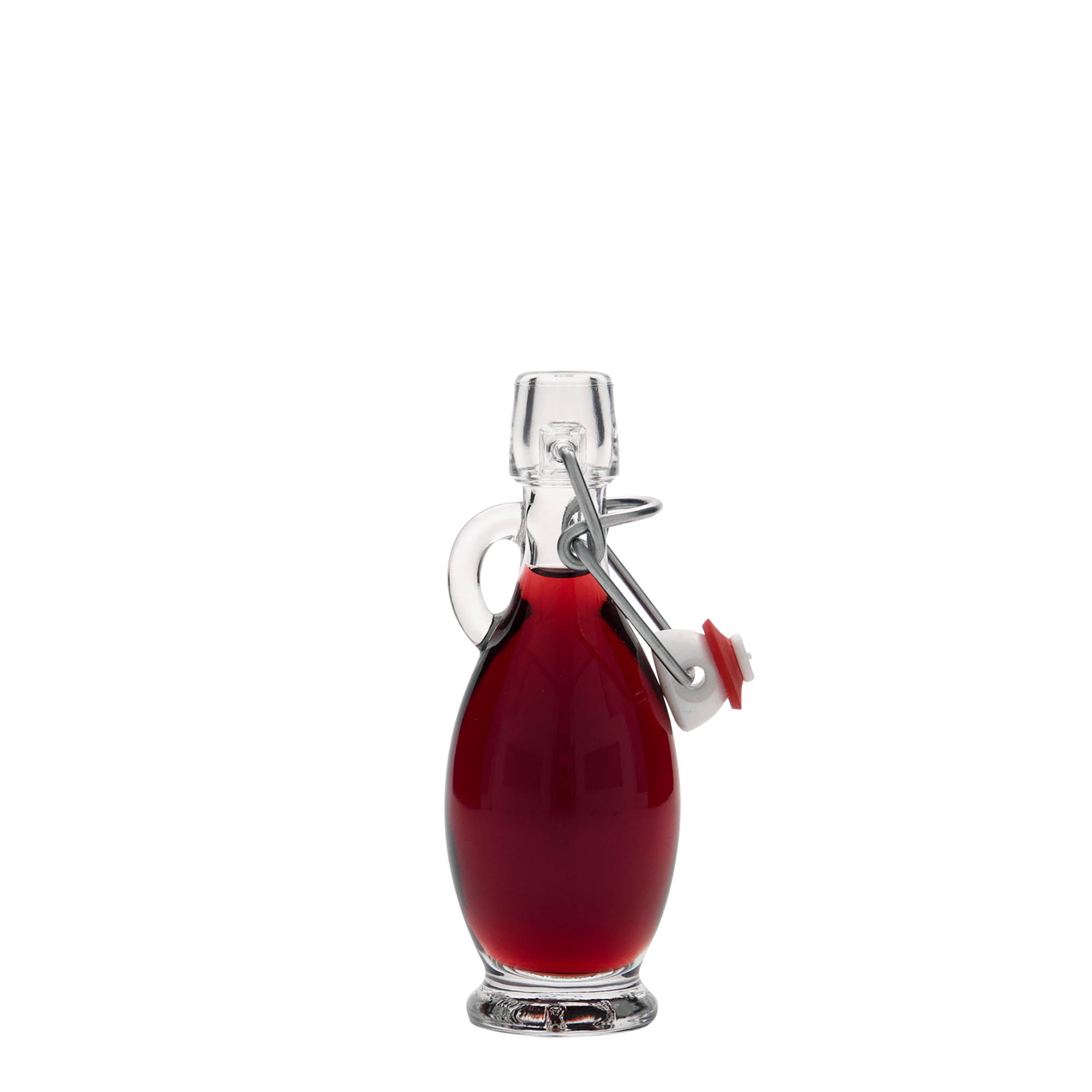 40 ml Glasflasche „Egizia“, Mündung: Bügelverschluss