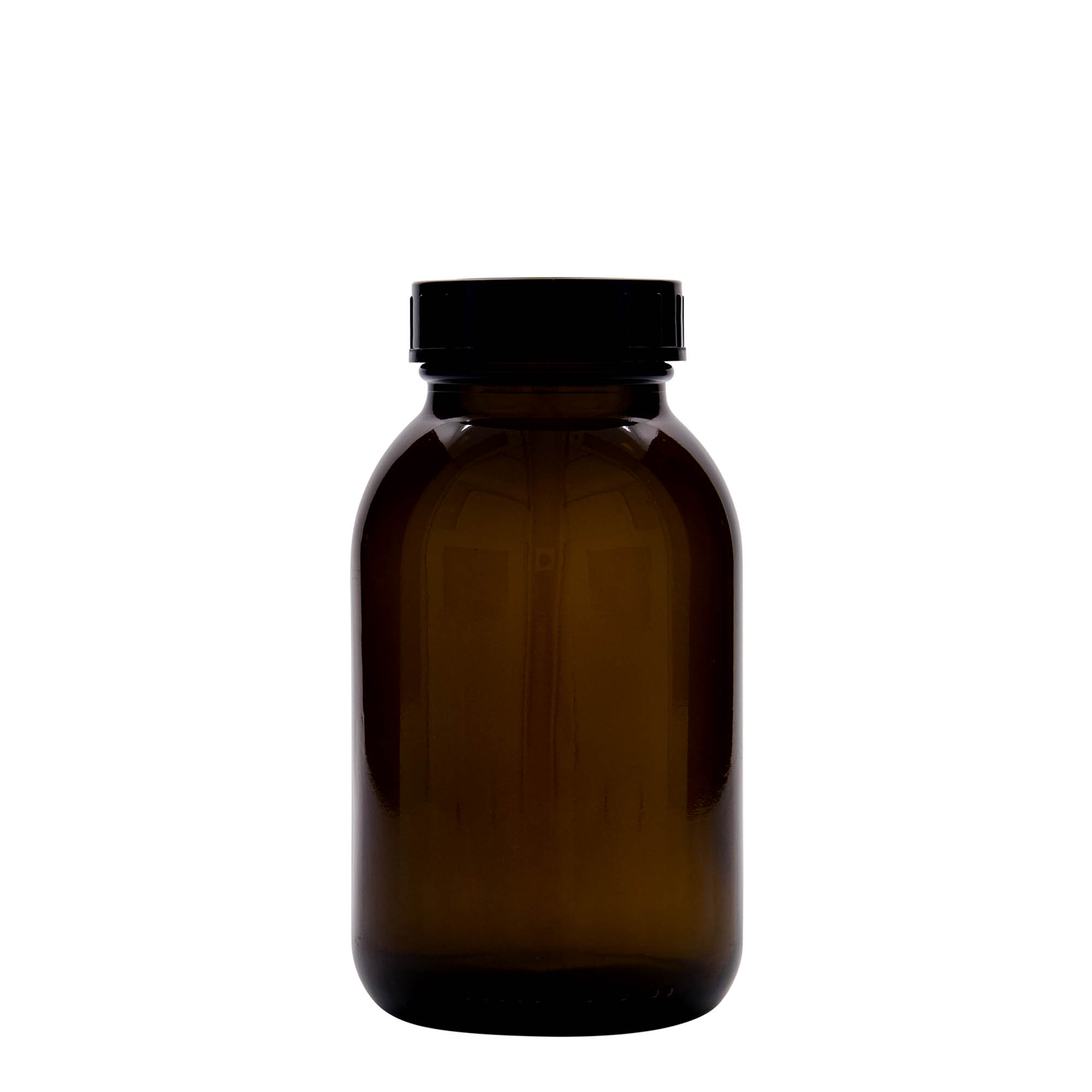 500 ml Weithalsglas, braun, Mündung: DIN 55 500 ml Weithalsglas, braun, Mündung: DIN 55