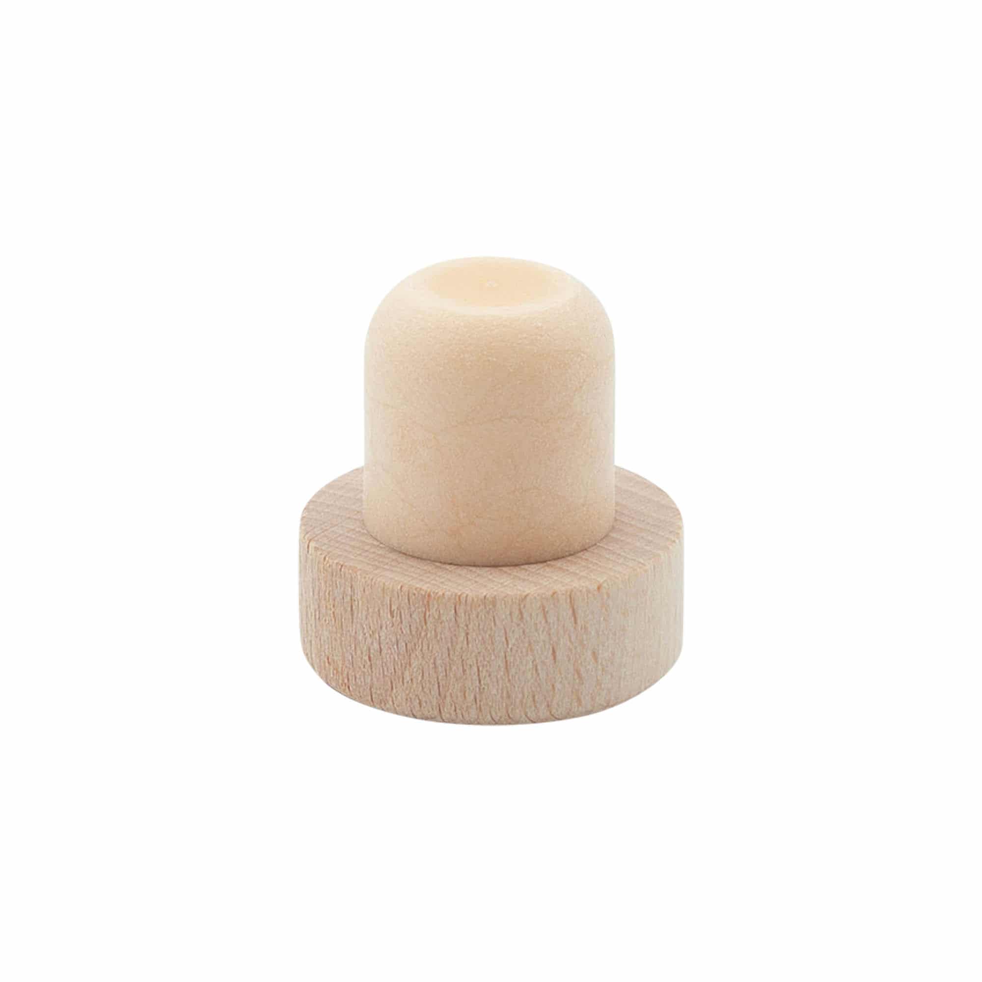 Griffkorken 21,5 mm, Holz/Kunststoff, für Mündung: Kork