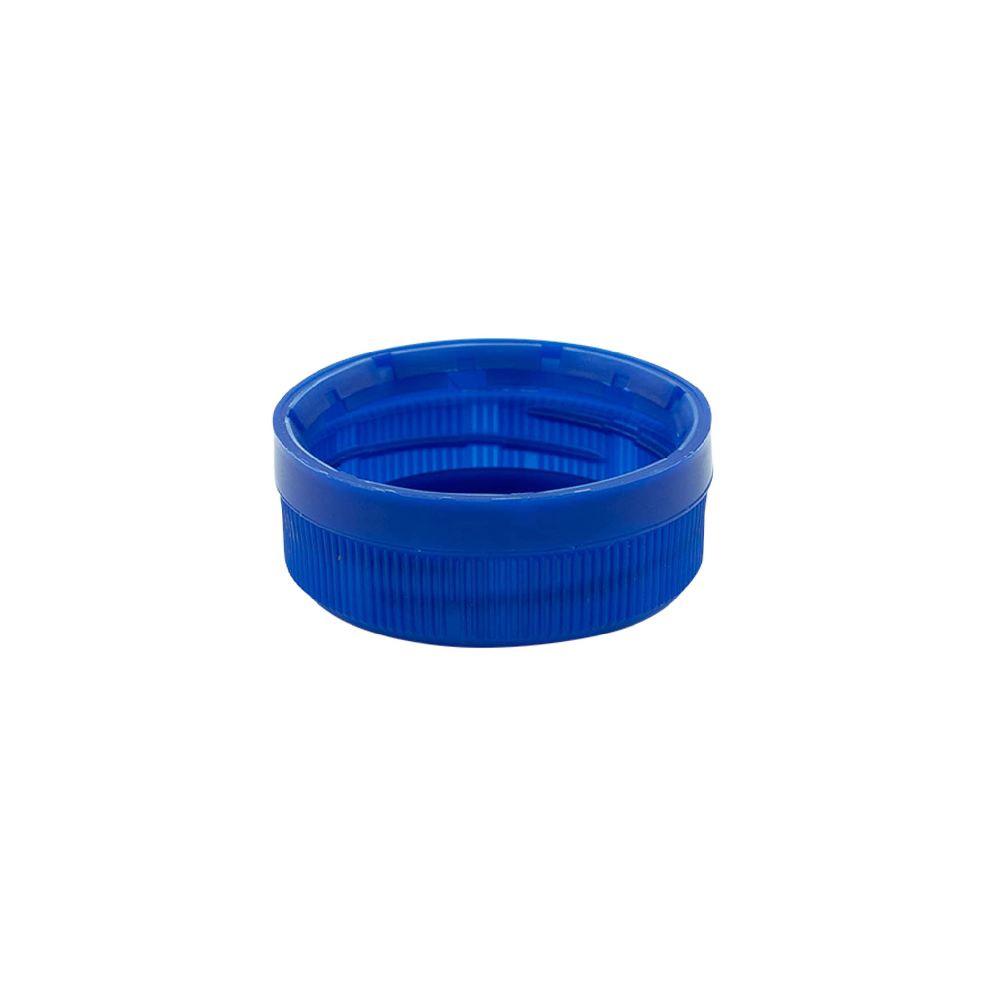 Schraubverschluss Zweistartgewinde, PE-Kunststoff, blau, für Mündung: PET 38 mm