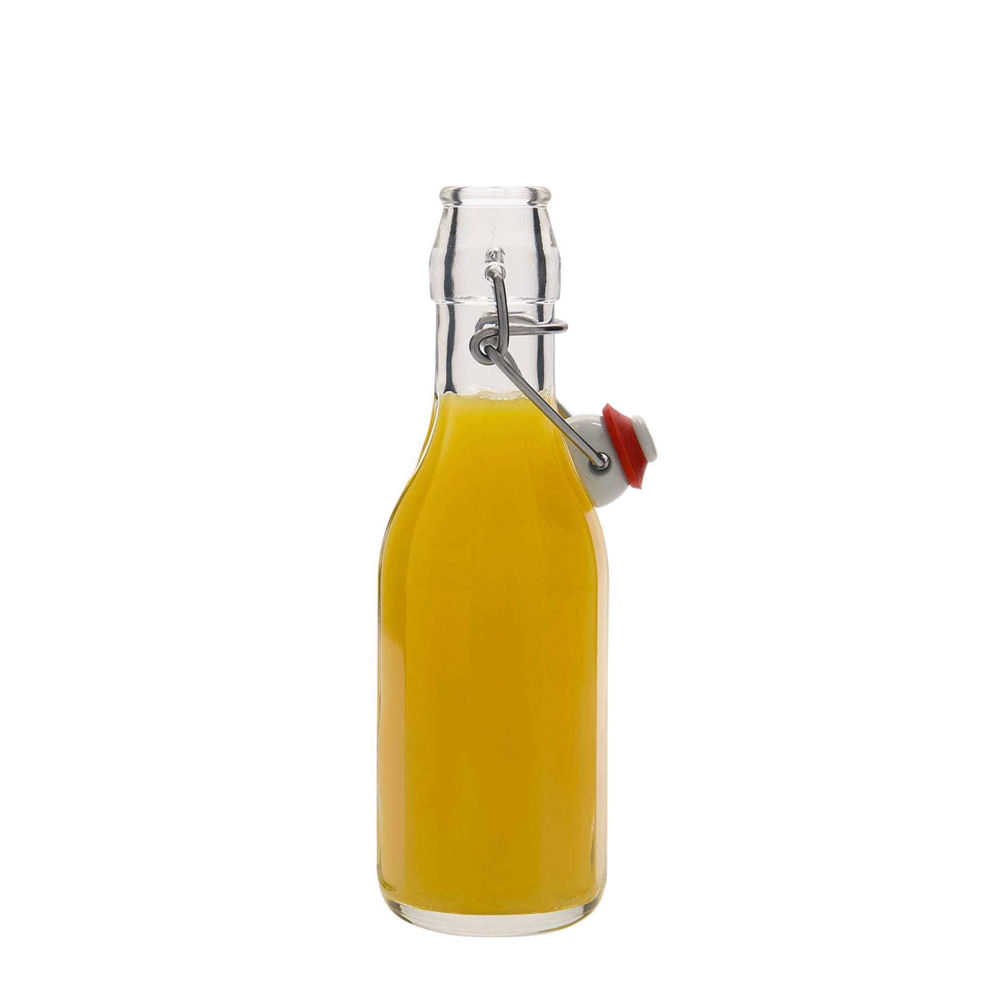 250 ml Glasflasche 'Bravo', zehneckig, Mündung: Bügelverschluss 250 ml Glasflasche 'Bravo', zehneckig, Mündung: Bügelverschluss