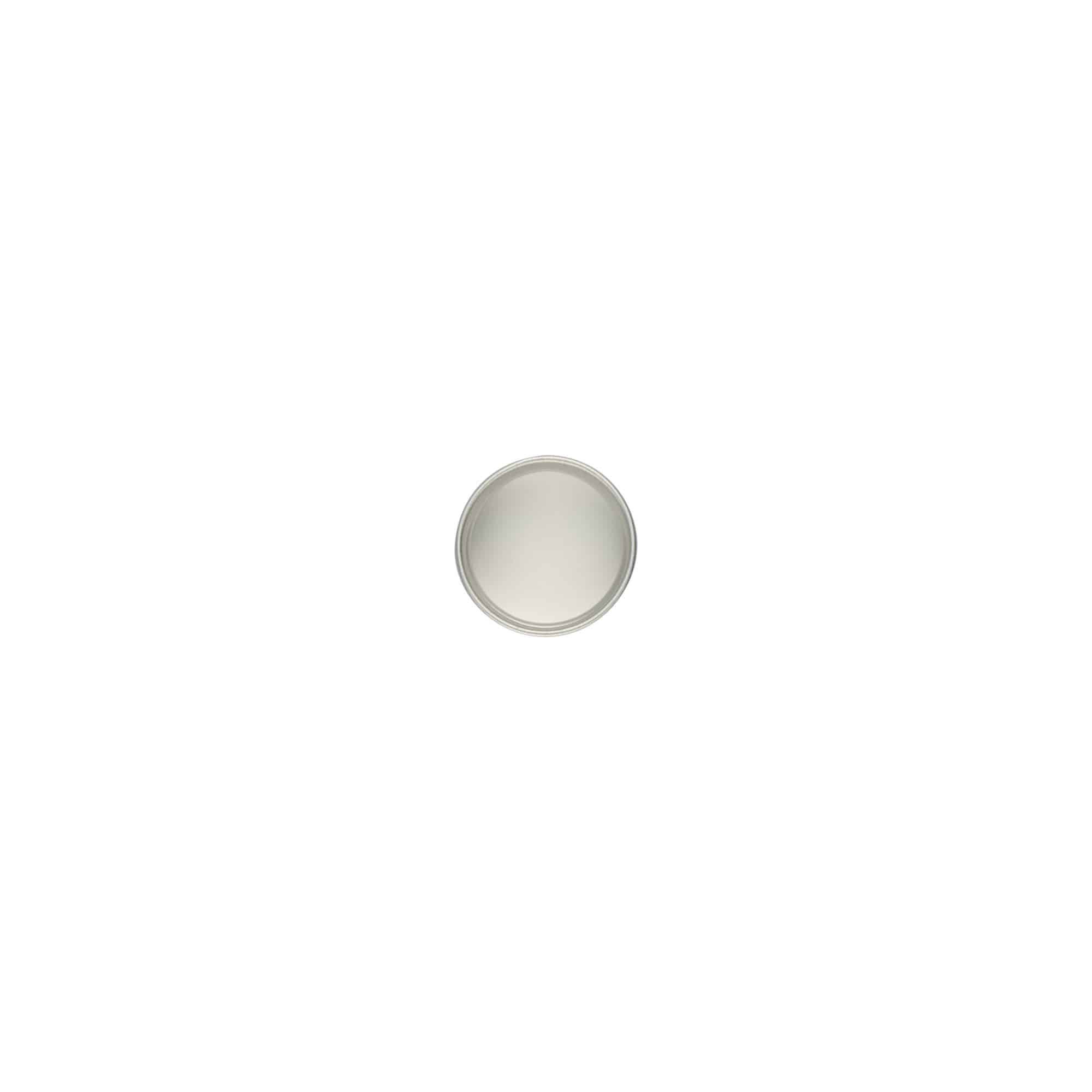 Schraubverschluss, Metall, silber, für Mündung: 20/410 Schraubverschluss, Metall, silber, für Mündung: 20/410