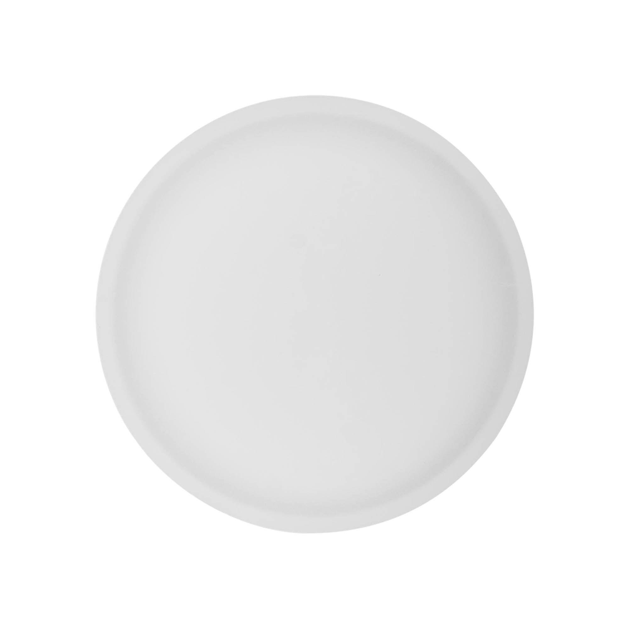 Schraubverschluss 'Clear/Platin Edition', PP-Kunststoff, weiß, für Mündung: 53/2P