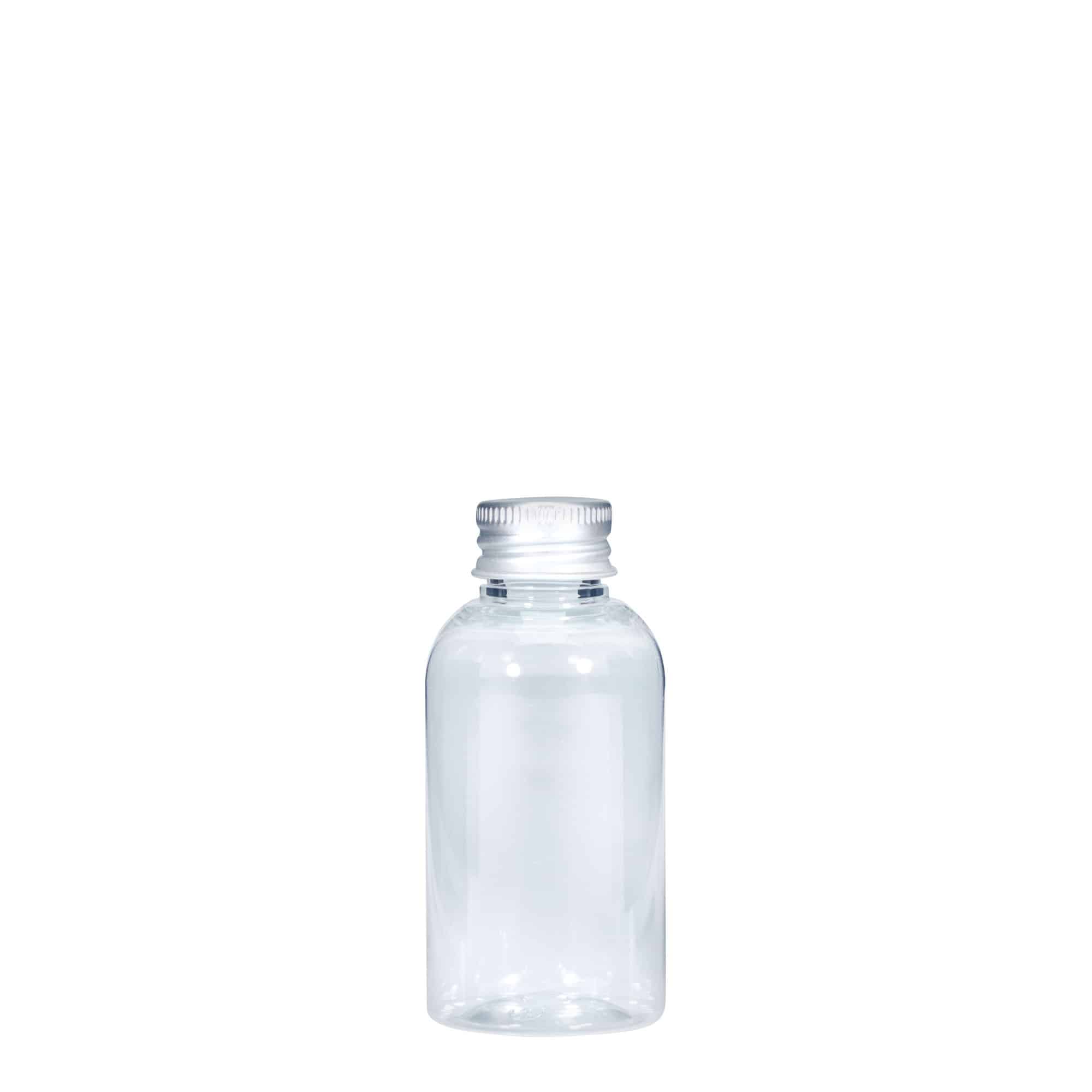 50 ml PET-Flasche „Boston“, Kunststoff, Mündung:  20/410