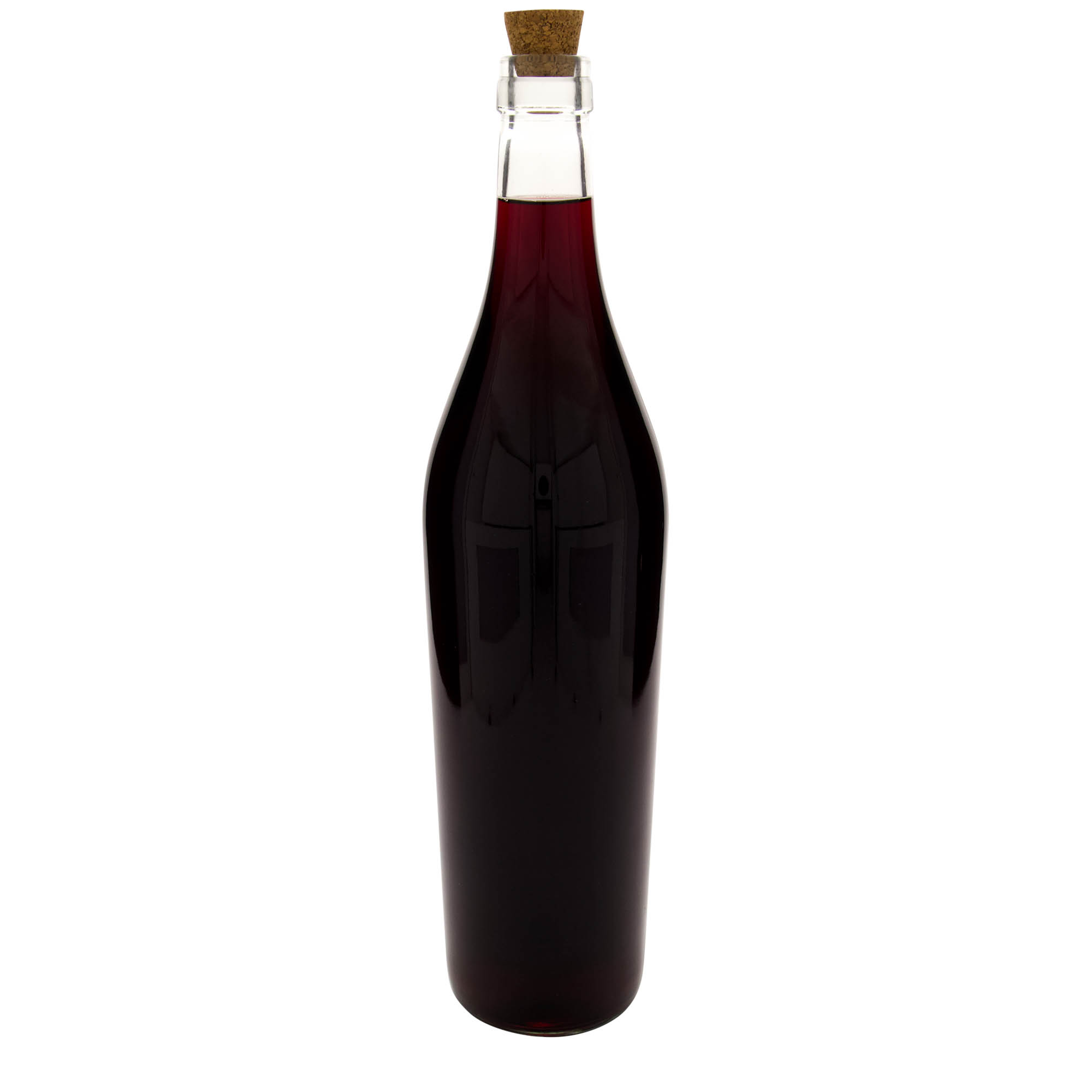 3.000 ml Glasflasche 'Big Joe', Mündung: Kork