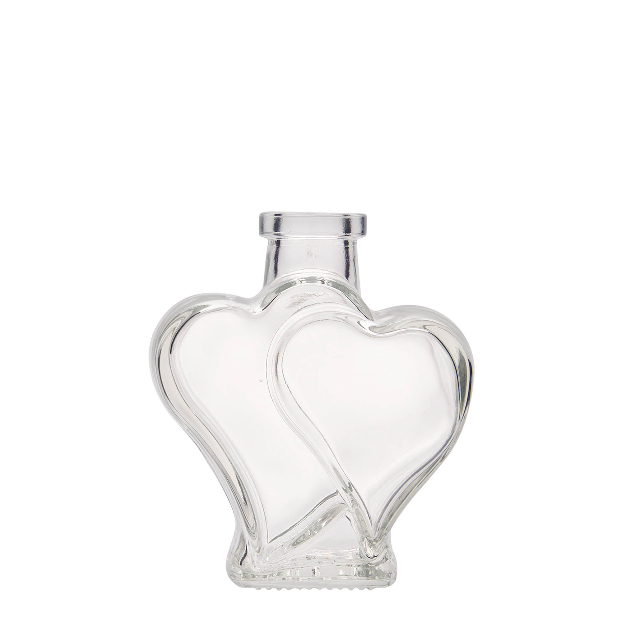 200 ml Glasflasche 'Doppelherz', Mündung: Kork 200 ml Glasflasche 'Doppelherz', Mündung: Kork