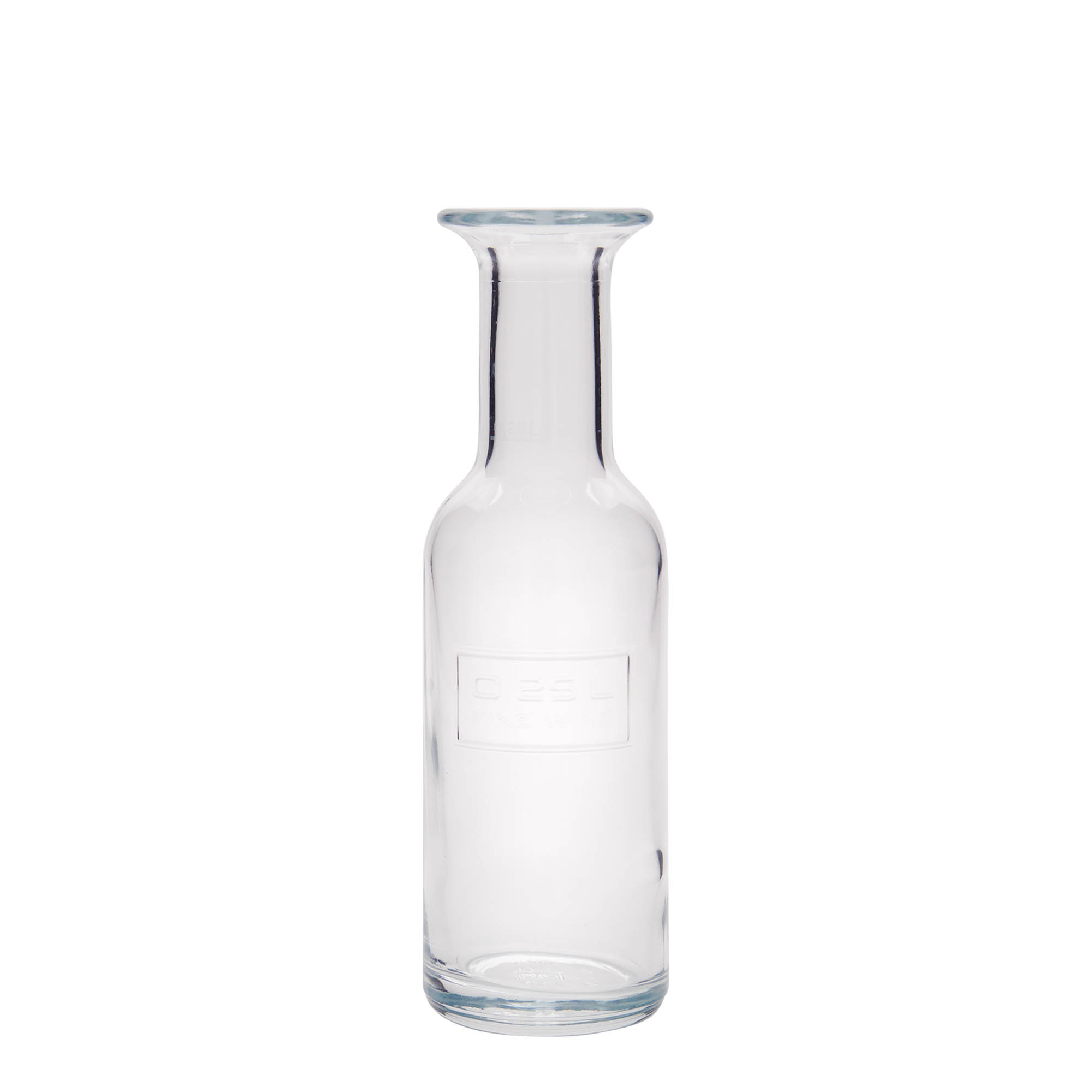 250 ml Glasflasche 'Optima Fine Wine', Mündung: Kork