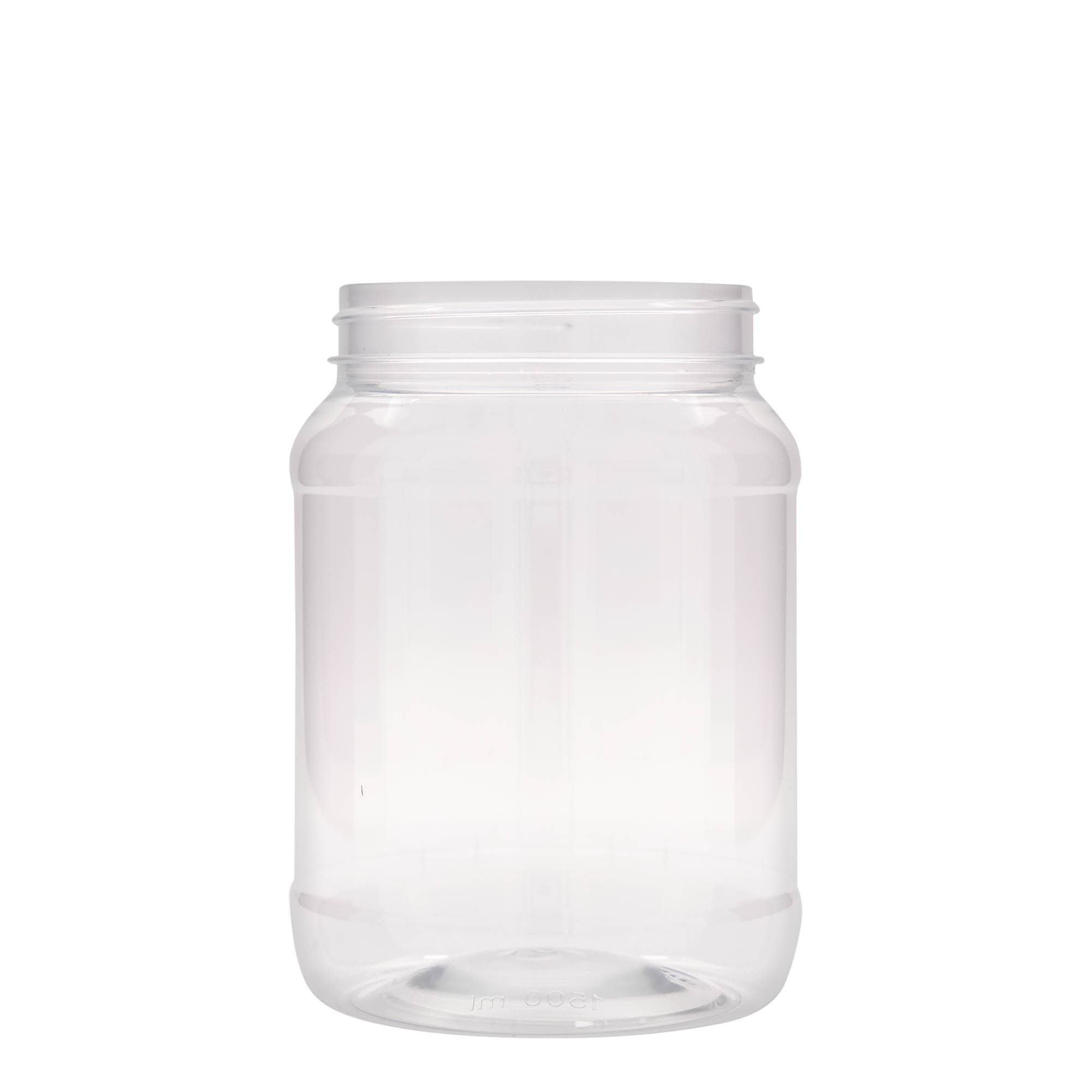 1.500 ml PET-Dose „Lulu“, Kunststoff, Mündung: 100/400