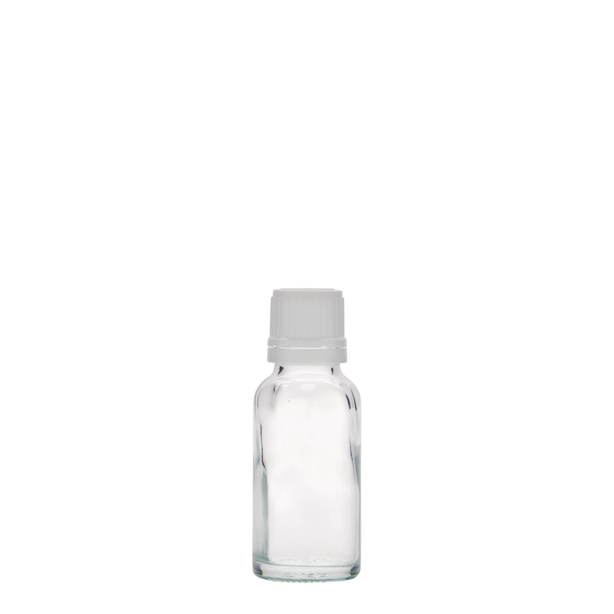 20 ml Medizinflasche, Glas, Mündung: DIN 18 20 ml Medizinflasche, Glas, Mündung: DIN 18