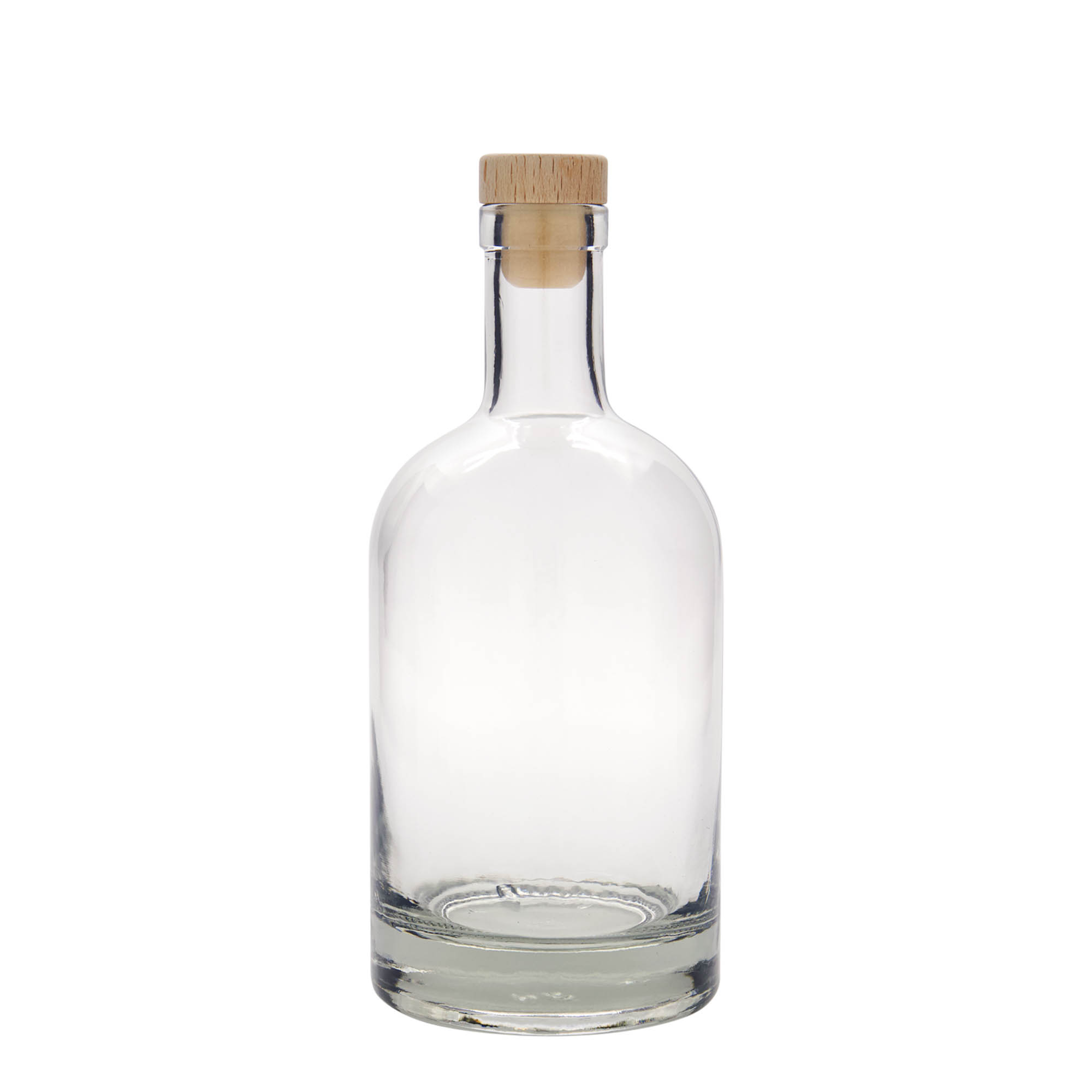 700 ml Glasflasche „First Class“, Mündung: Kork