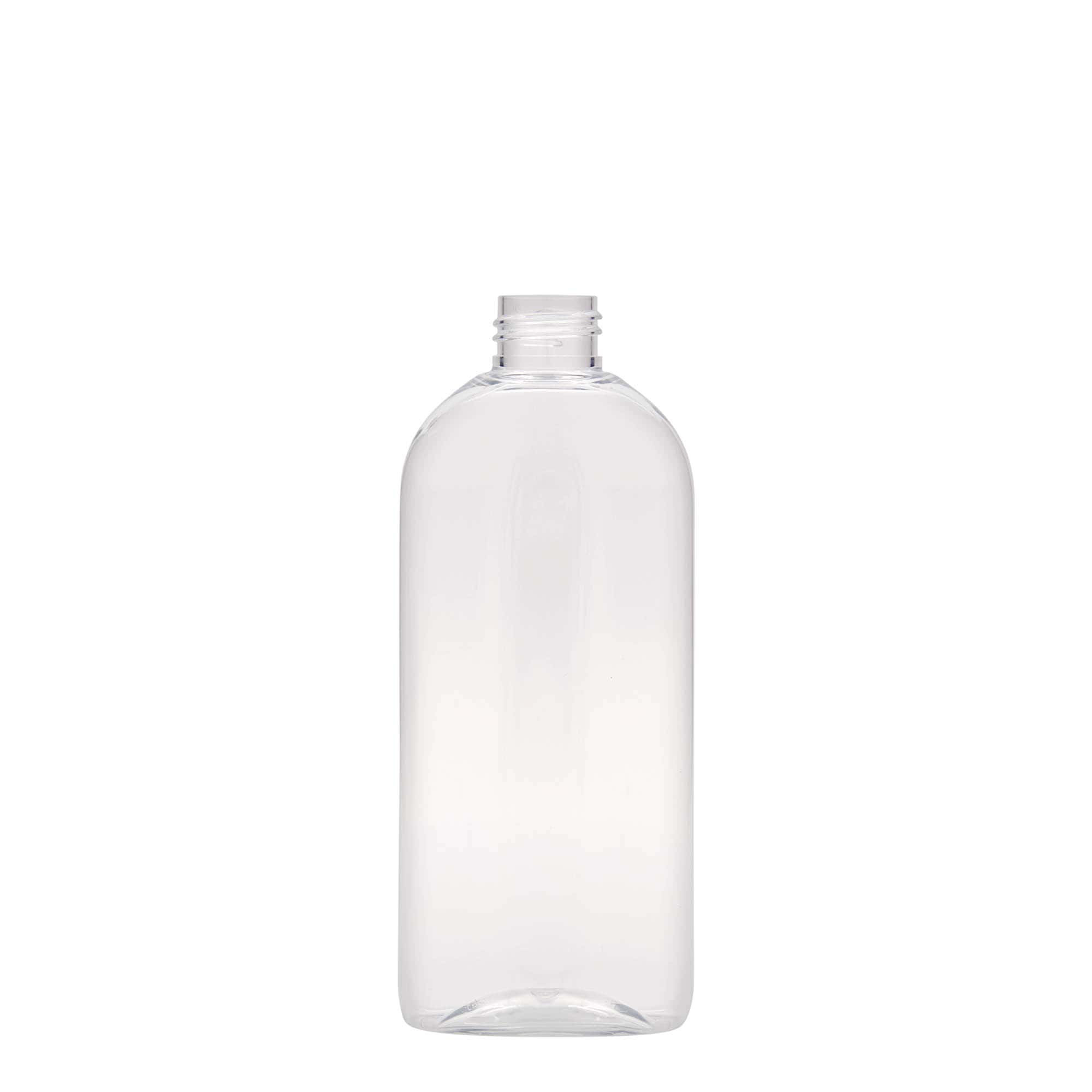 250 ml PET-Flasche 'Iris', oval, Kunststoff, Mündung: 24/410