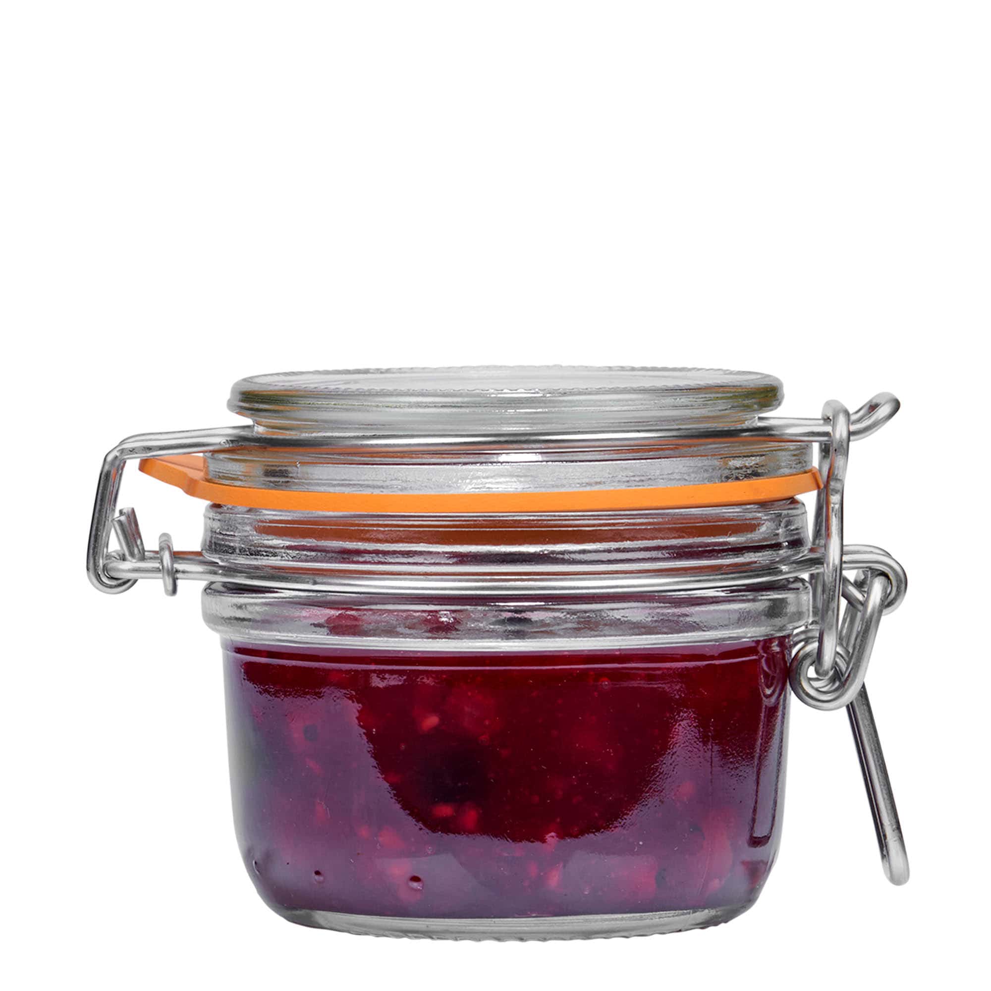 125 ml Drahtbügelglas 'Le Parfait Super Terrine', Mündung: Drahtbügelverschluss