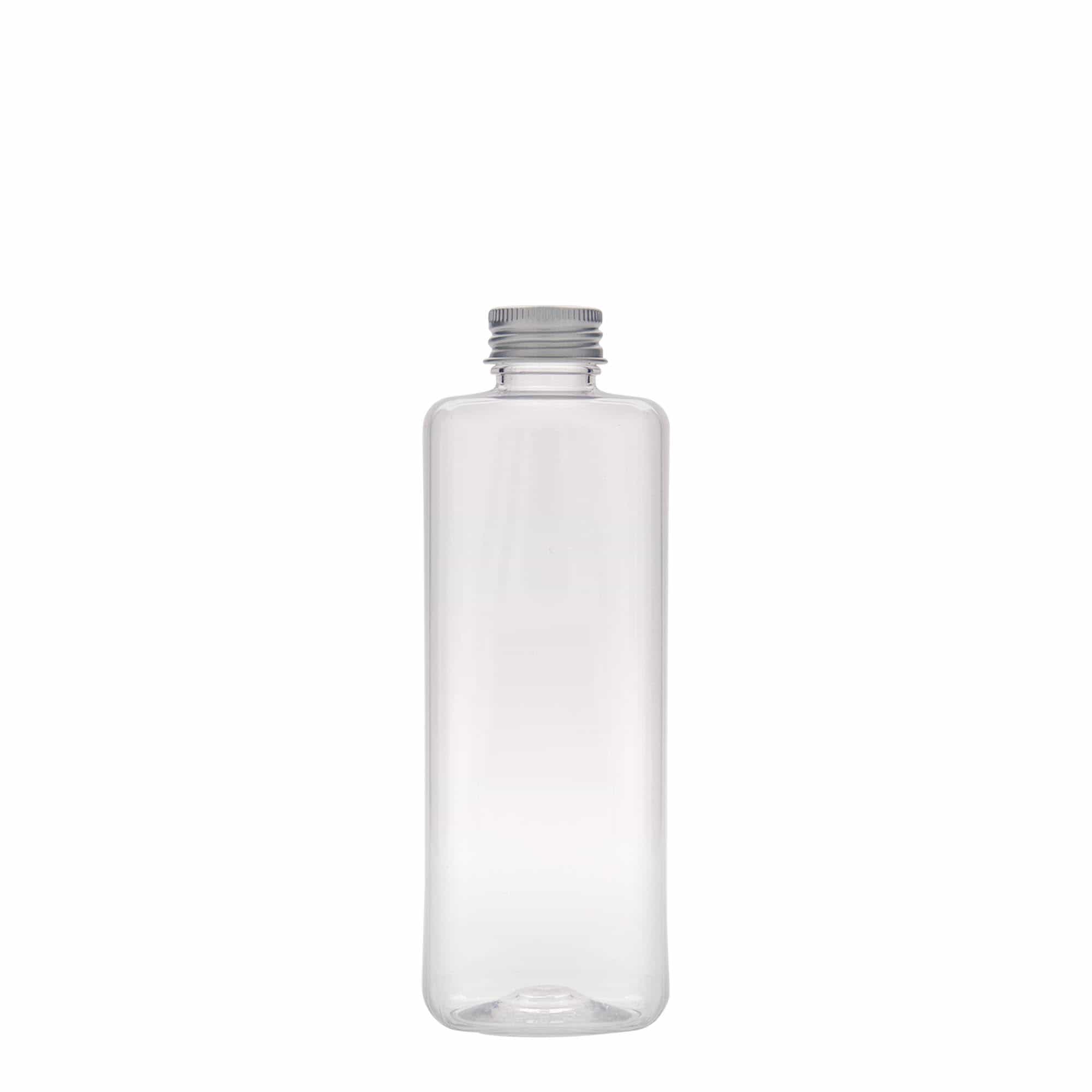 300 ml PET-Flasche 'Karl', quadratisch, Kunststoff, Mündung: 24/410