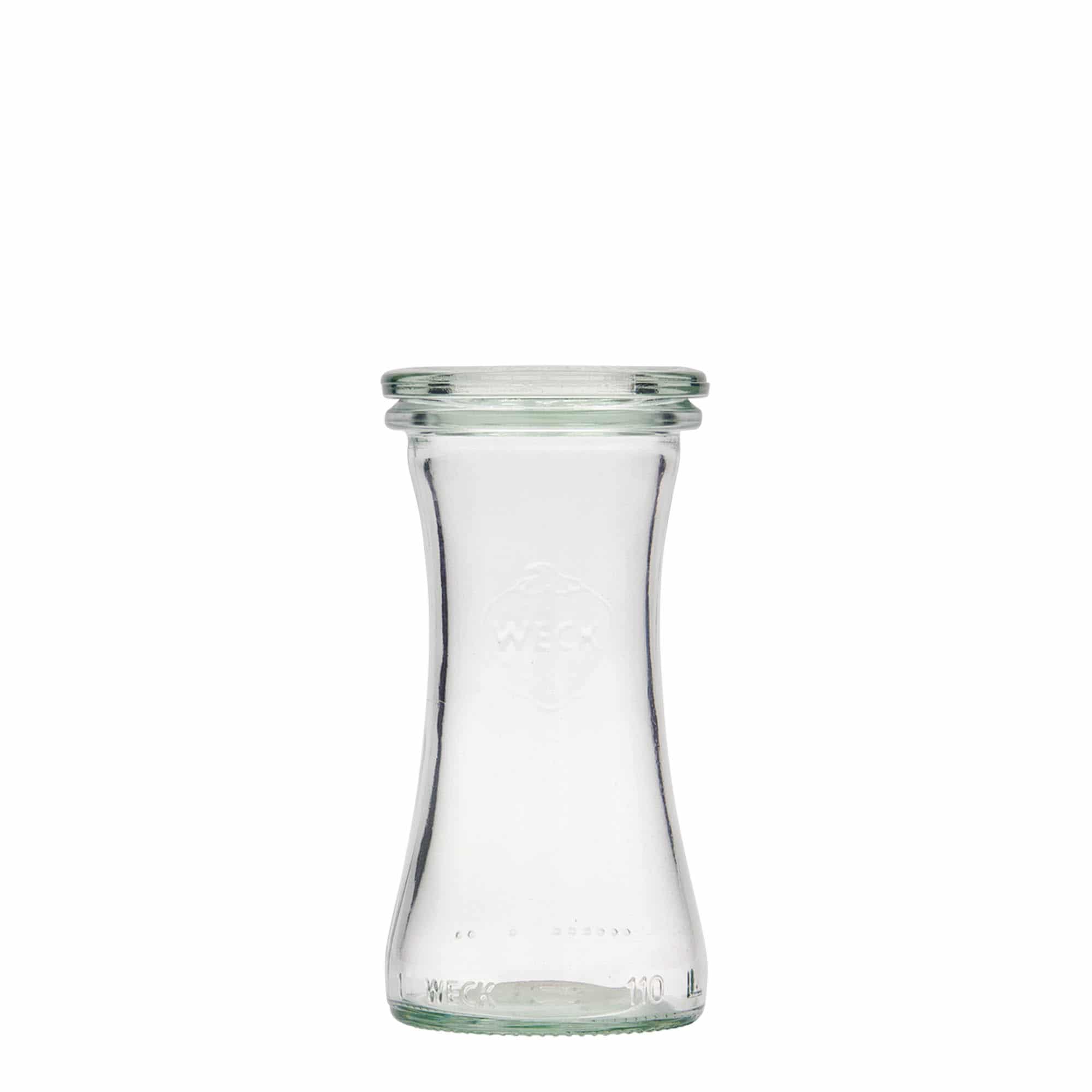 110 ml WECK-Delikatessenglas, Mündung: Rundrand 110 ml WECK-Delikatessenglas, Mündung: Rundrand