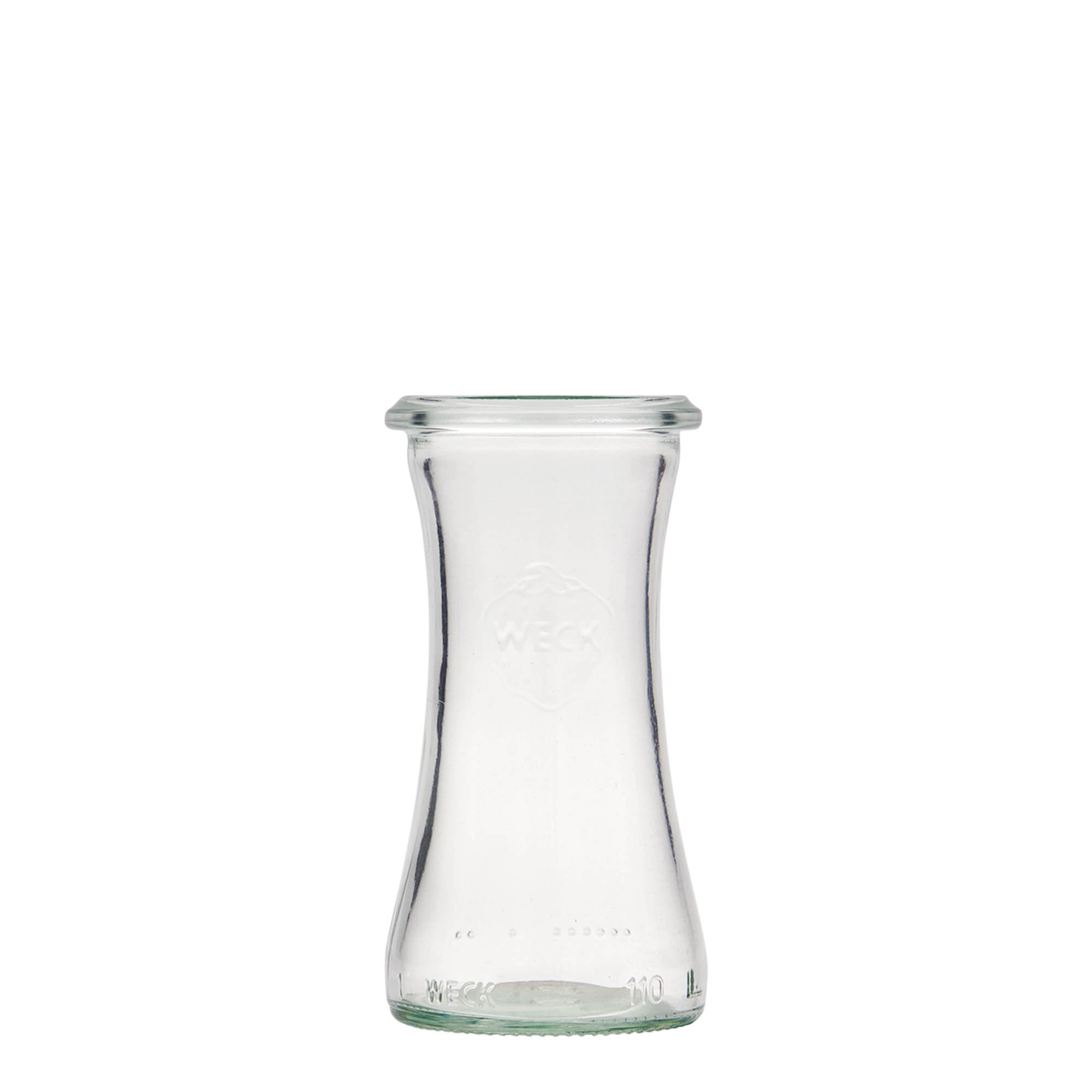 110 ml WECK-Delikatessenglas, Mündung: Rundrand 110 ml WECK-Delikatessenglas, Mündung: Rundrand